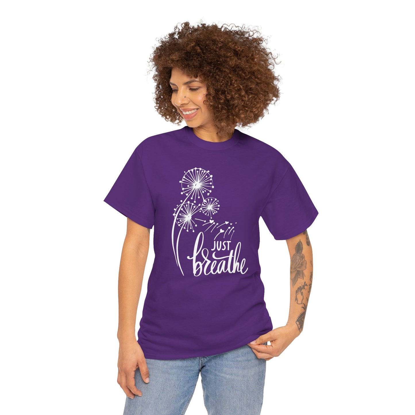 Just Breath - Unisex Heavy Cotton Tee