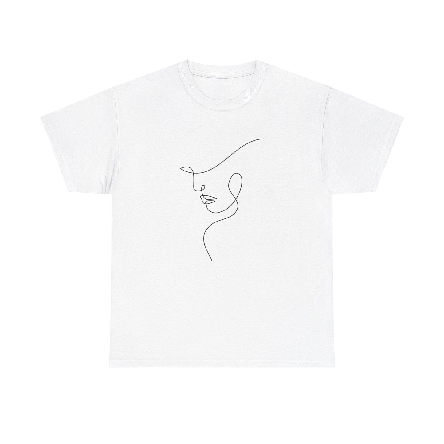 Woman Face - Unisex Heavy Cotton Tee
