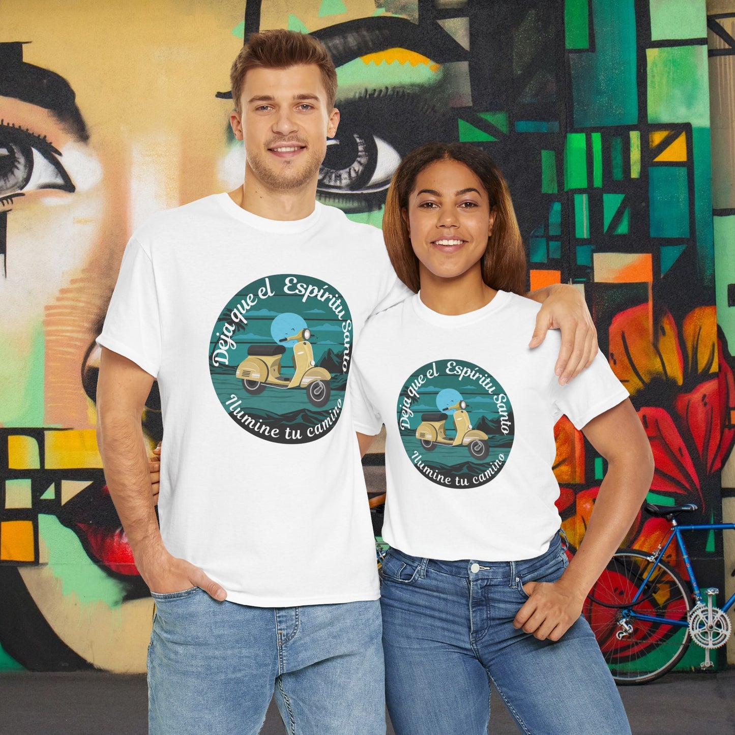 Deja que el Espíritu - Unisex Heavy Cotton Tee