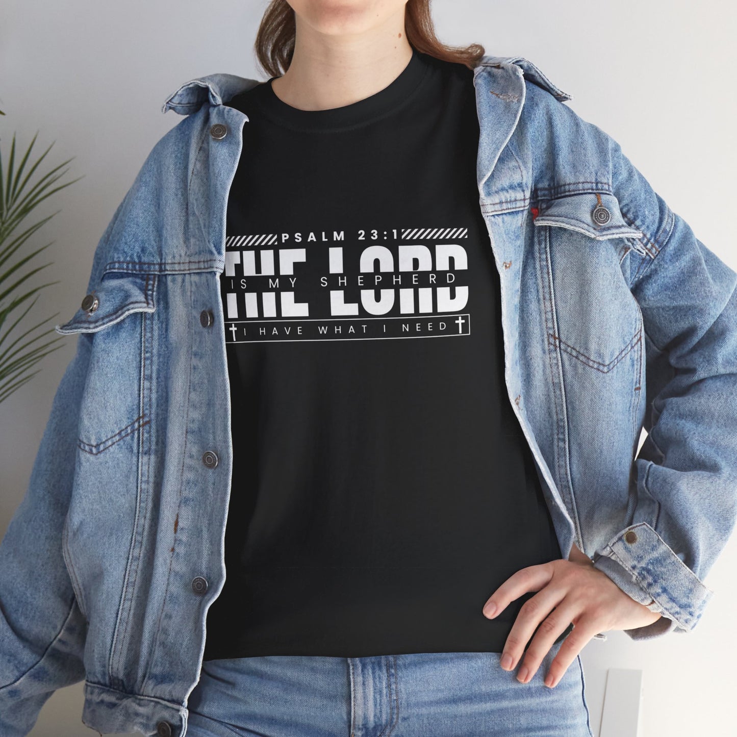 The Lord is My Shepherd - Unisex Heavy Cotton Tee