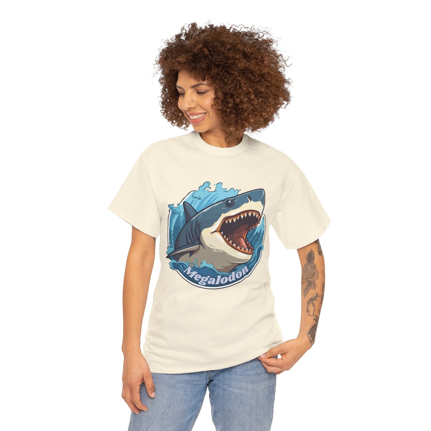 Megalodon - Unisex Heavy Cotton Tee
