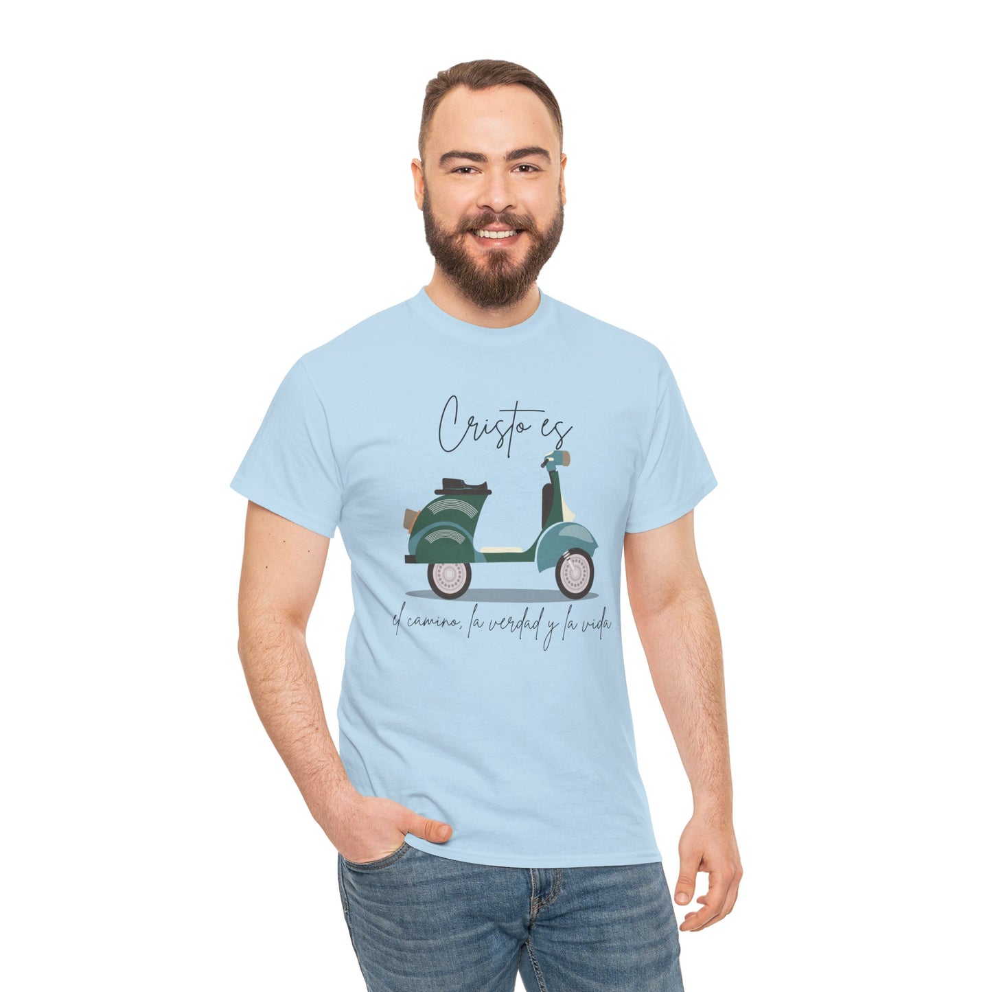Cristo es - Spanish - Unisex Heavy Cotton Tee