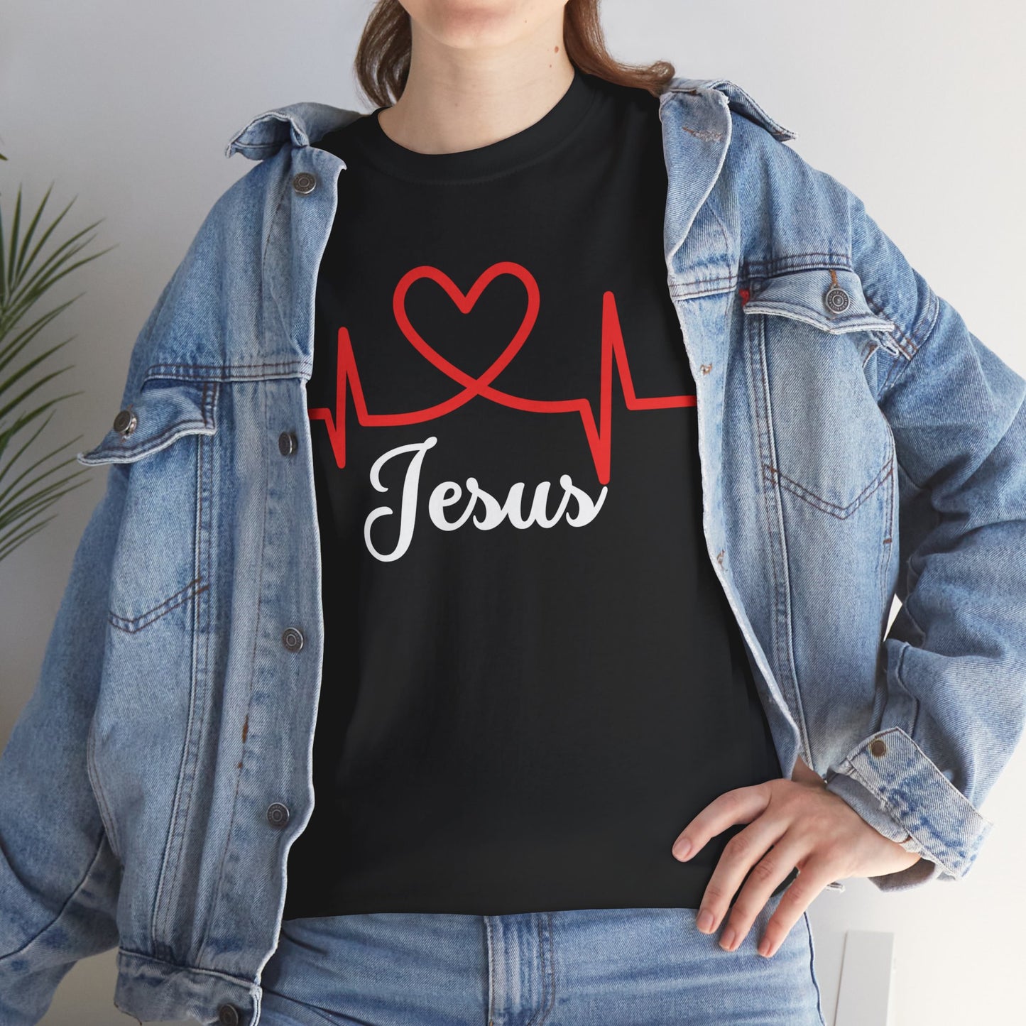 Jesus Hearth - Unisex Heavy Cotton Tee