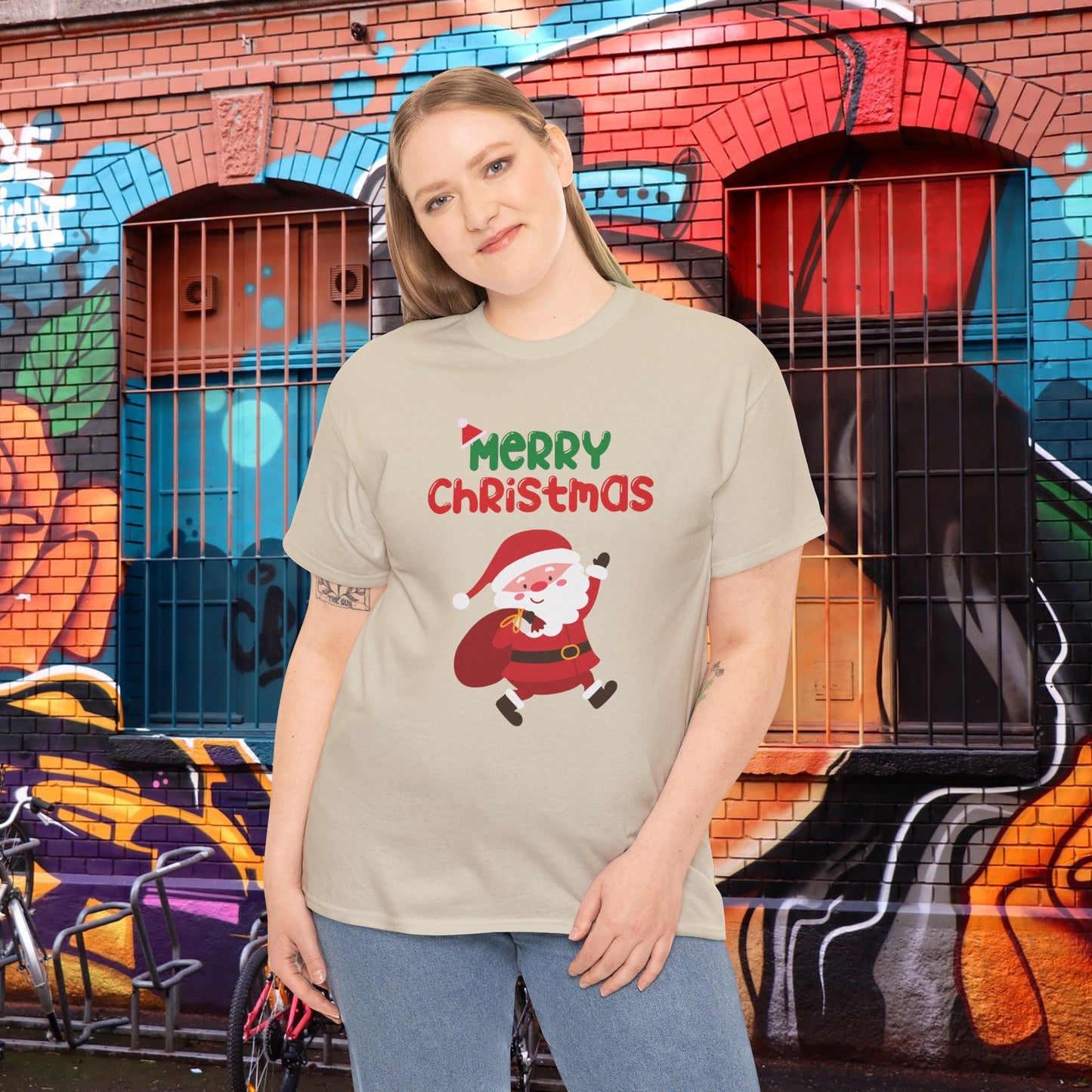 Christmas Santa Unisex Tee - Festive Holiday Apparel