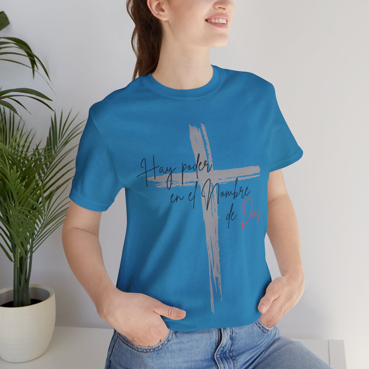 Hay poder en el nombre - Unisex Jersey Short Sleeve Tee