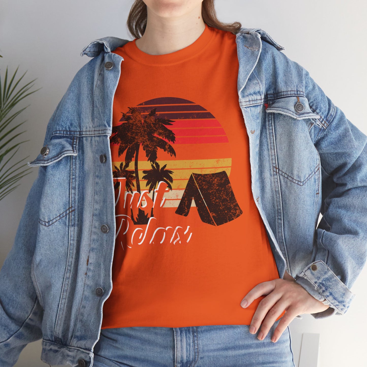 Just Relax - Unisex Heavy Cotton Tee
