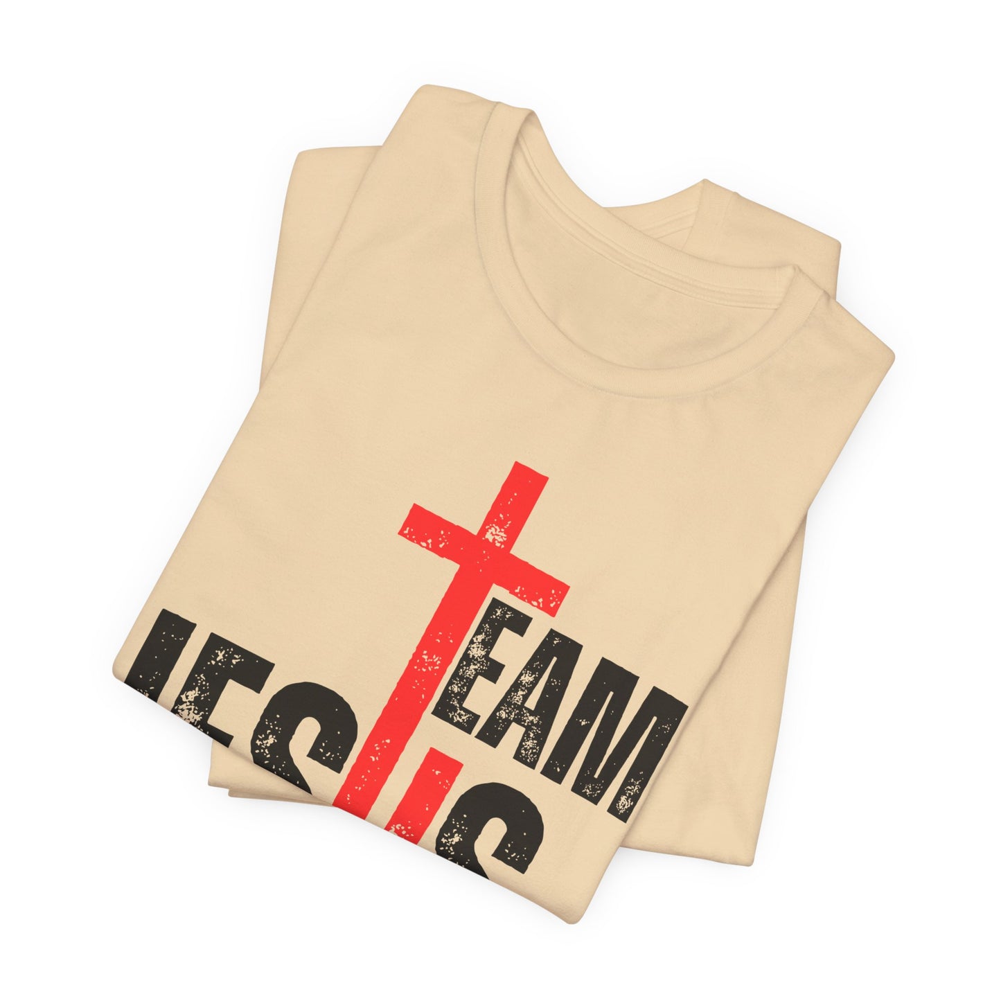 Team Jesus Front - Unisex Jersey Short Sleeve Tee