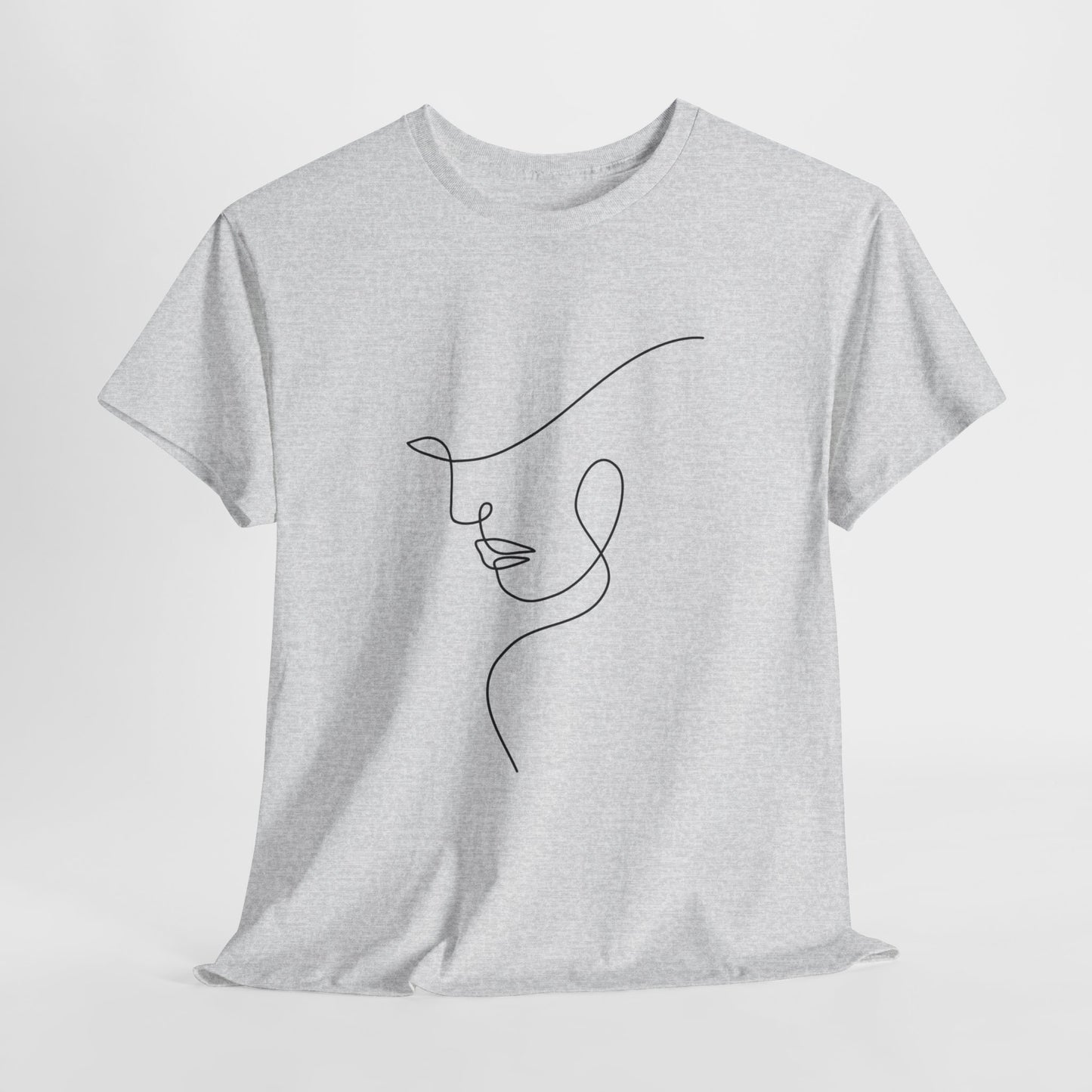 Woman Face - Unisex Heavy Cotton Tee