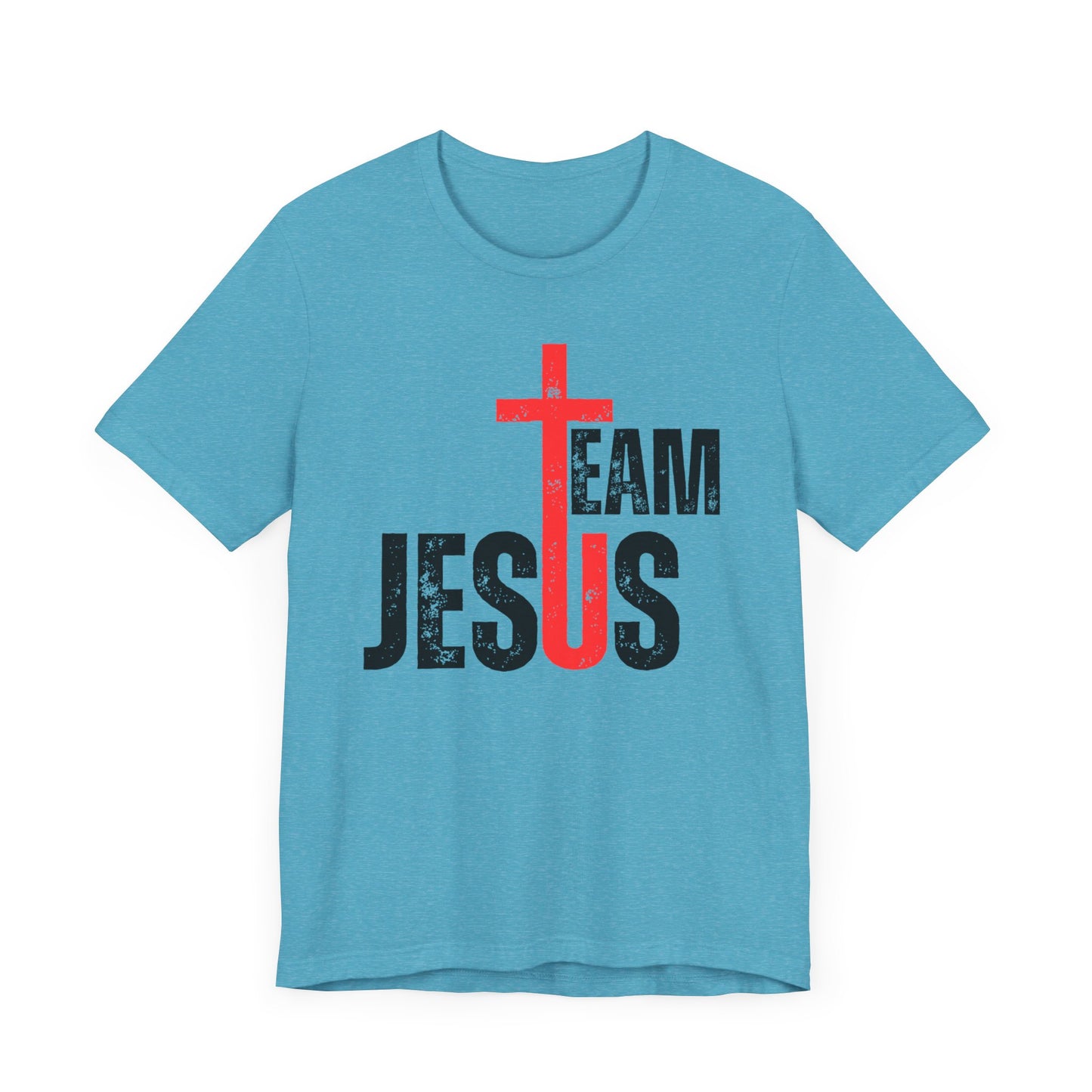 Team Jesus Front - Unisex Jersey Short Sleeve Tee