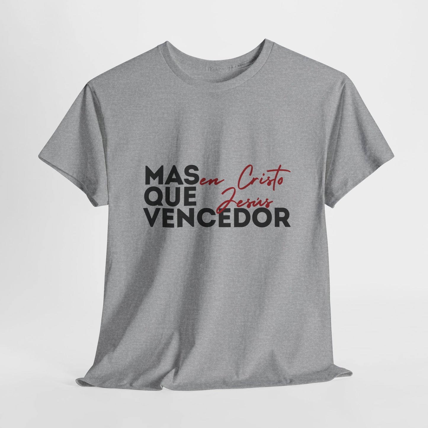 Christian Tee - Mas que vencedor en Cristo Jesus