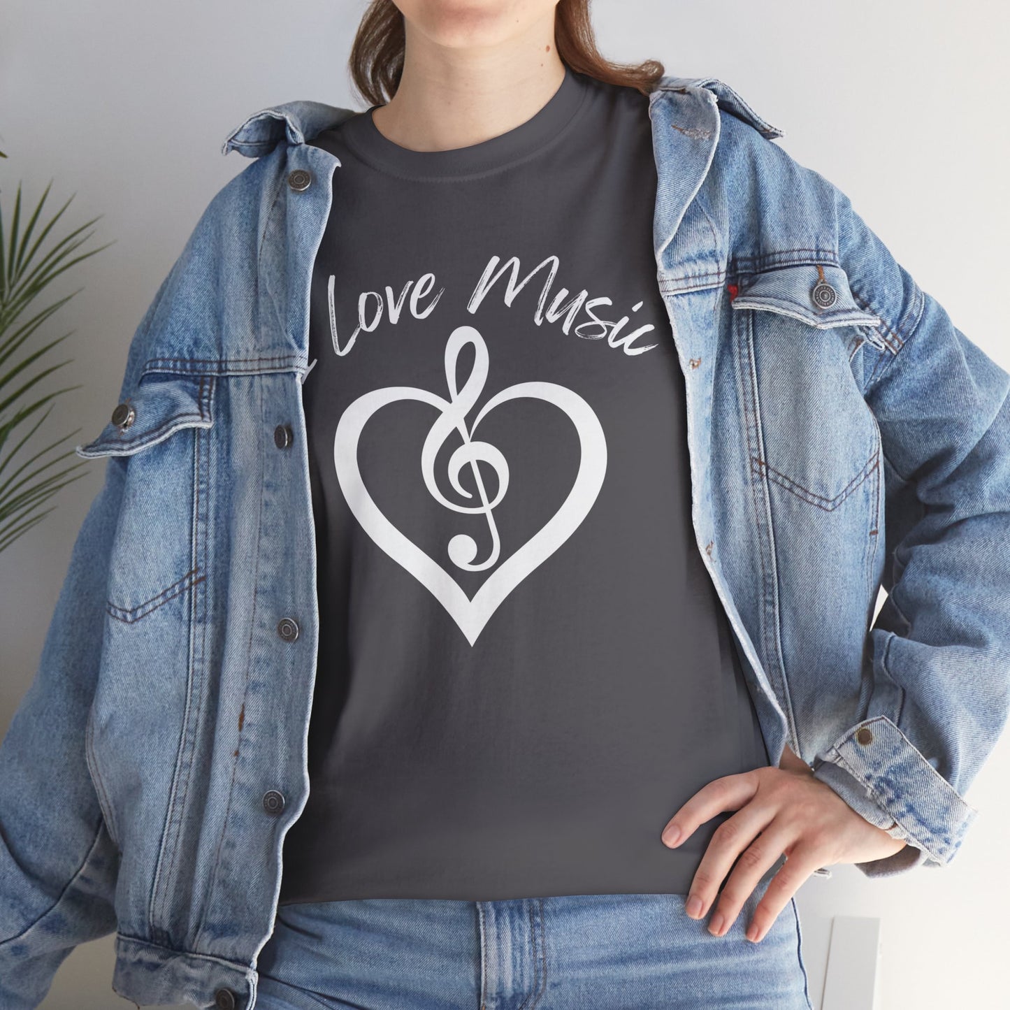 Love Music - Unisex Heavy Cotton Tee