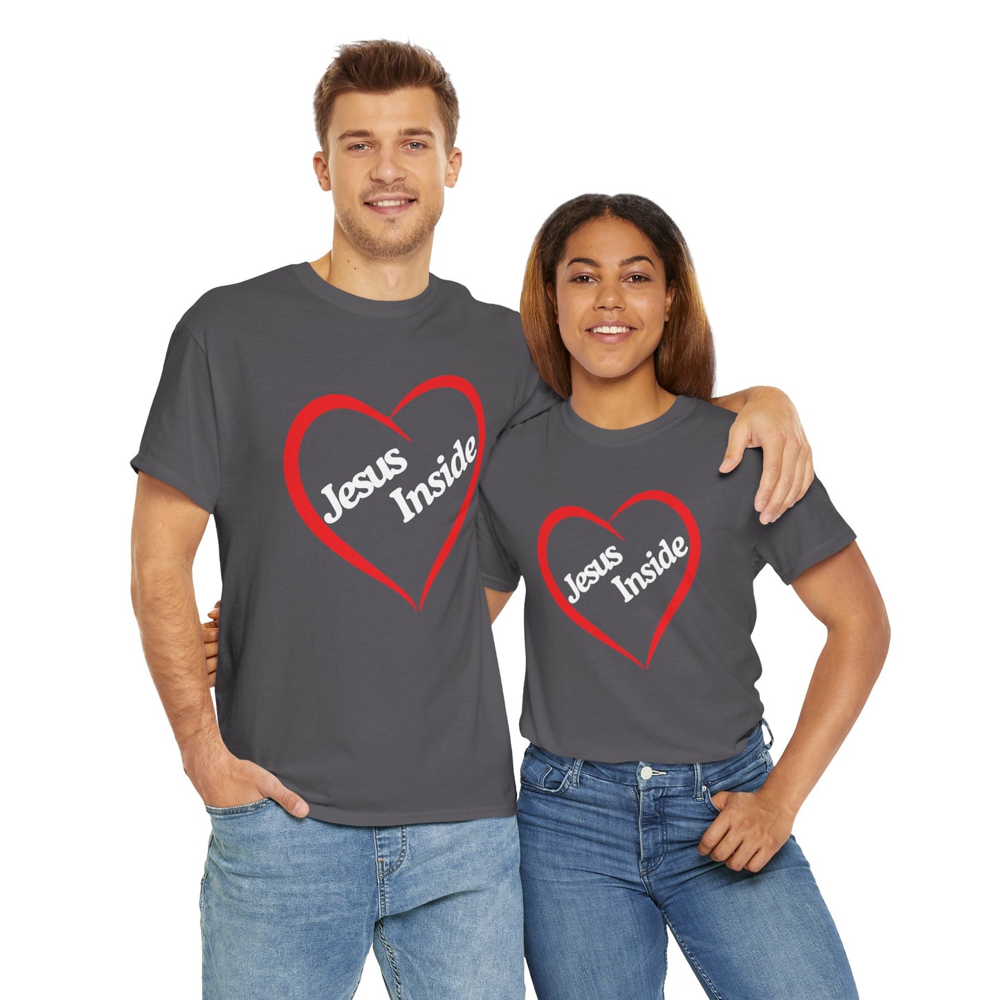 Jesus Inside - Unisex Heavy Cotton Tee