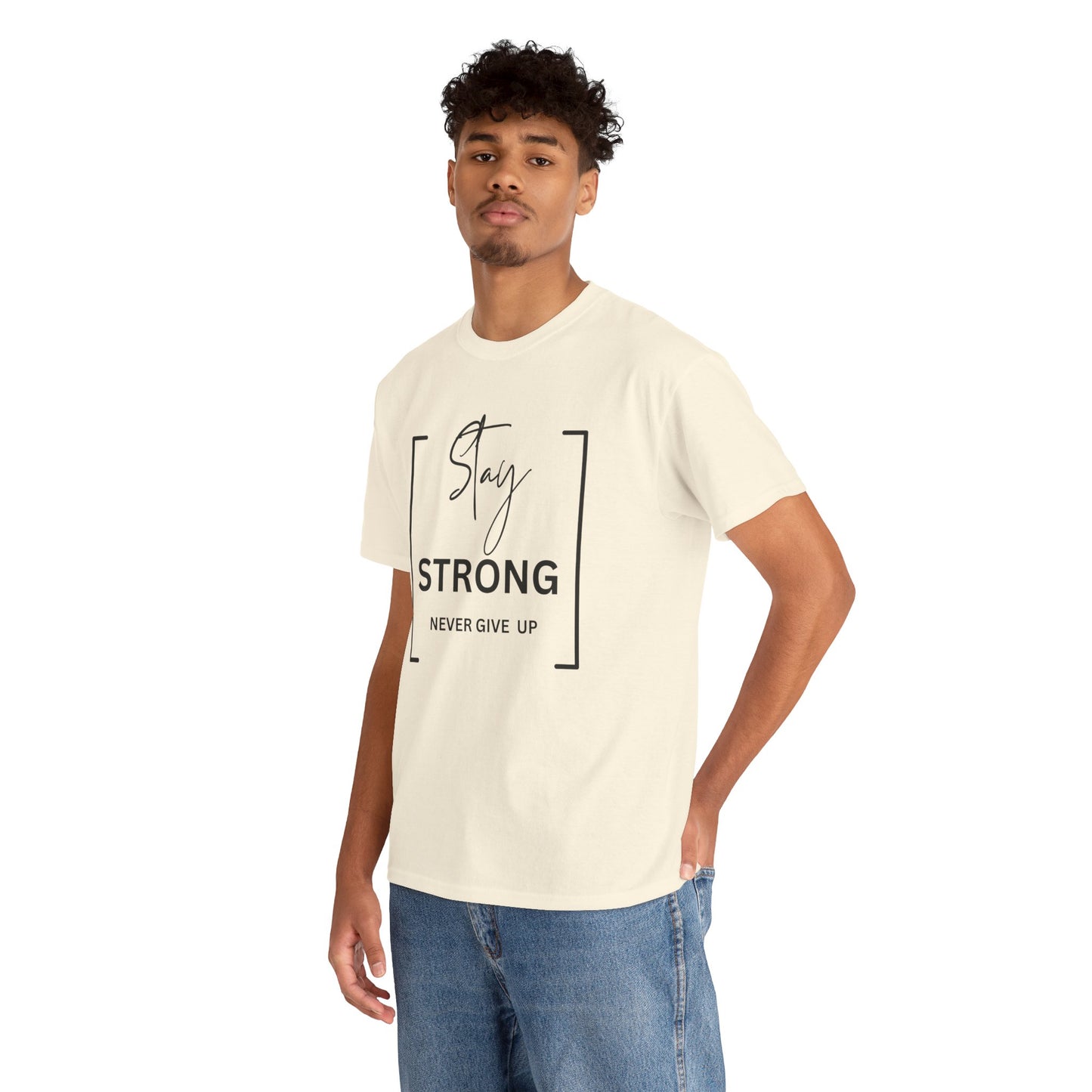 Stay Strong - Unisex Heavy Cotton Tee