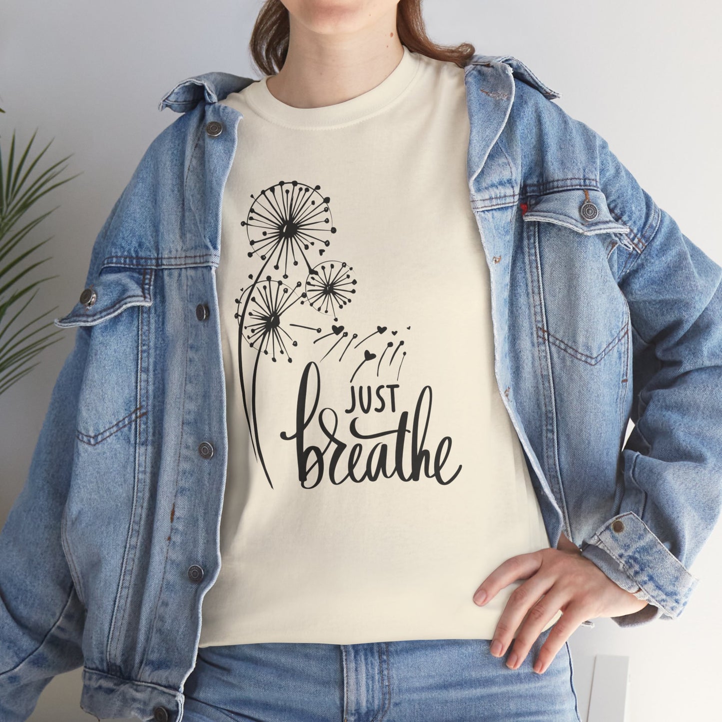 Just Breath - Unisex Heavy Cotton Tee