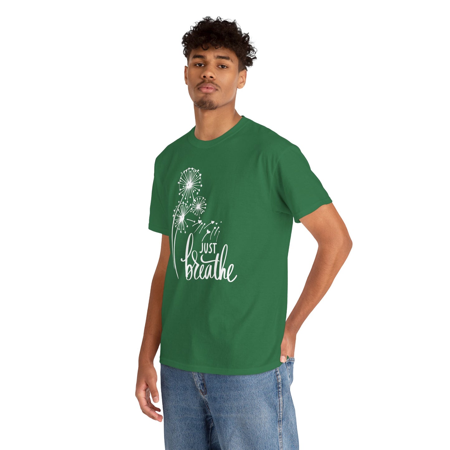 Just Breath - Unisex Heavy Cotton Tee