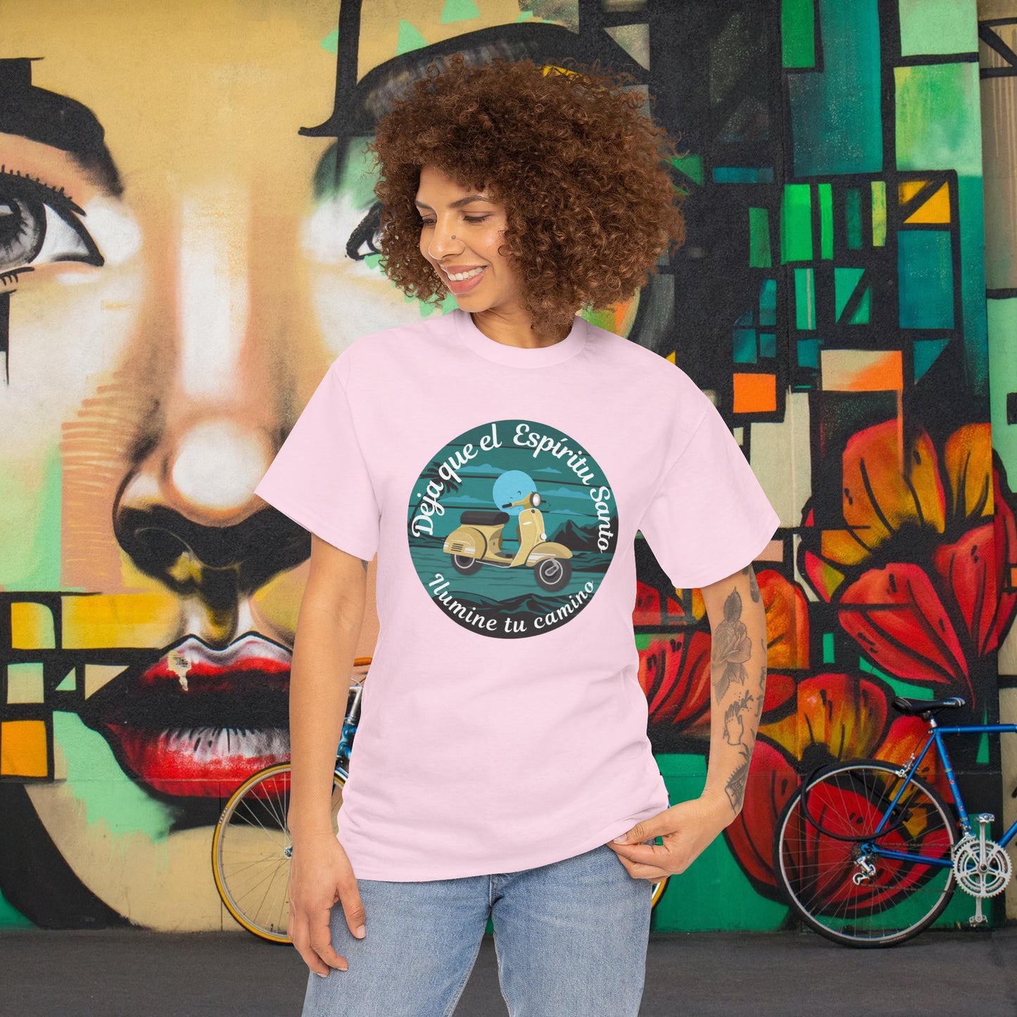 Deja que el Espíritu - Unisex Heavy Cotton Tee