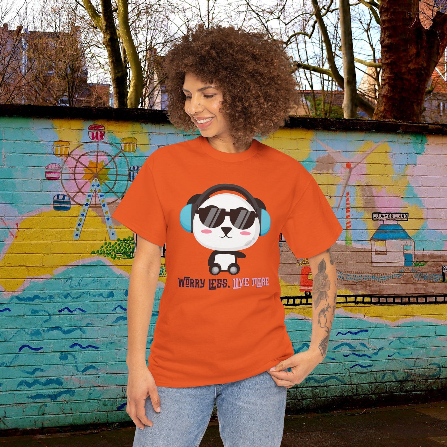 Worry Less - Unisex Heavy Cotton Tee