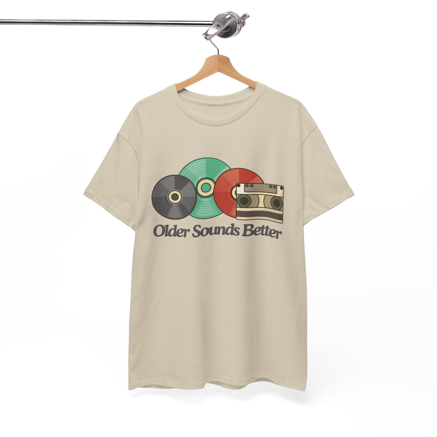 Older sounds better - Unisex Heavy Cotton Tee