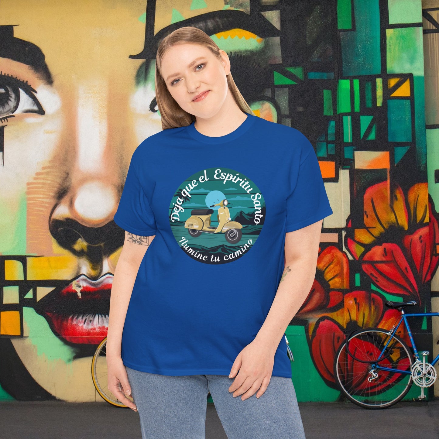 Deja que el Espíritu - Unisex Heavy Cotton Tee