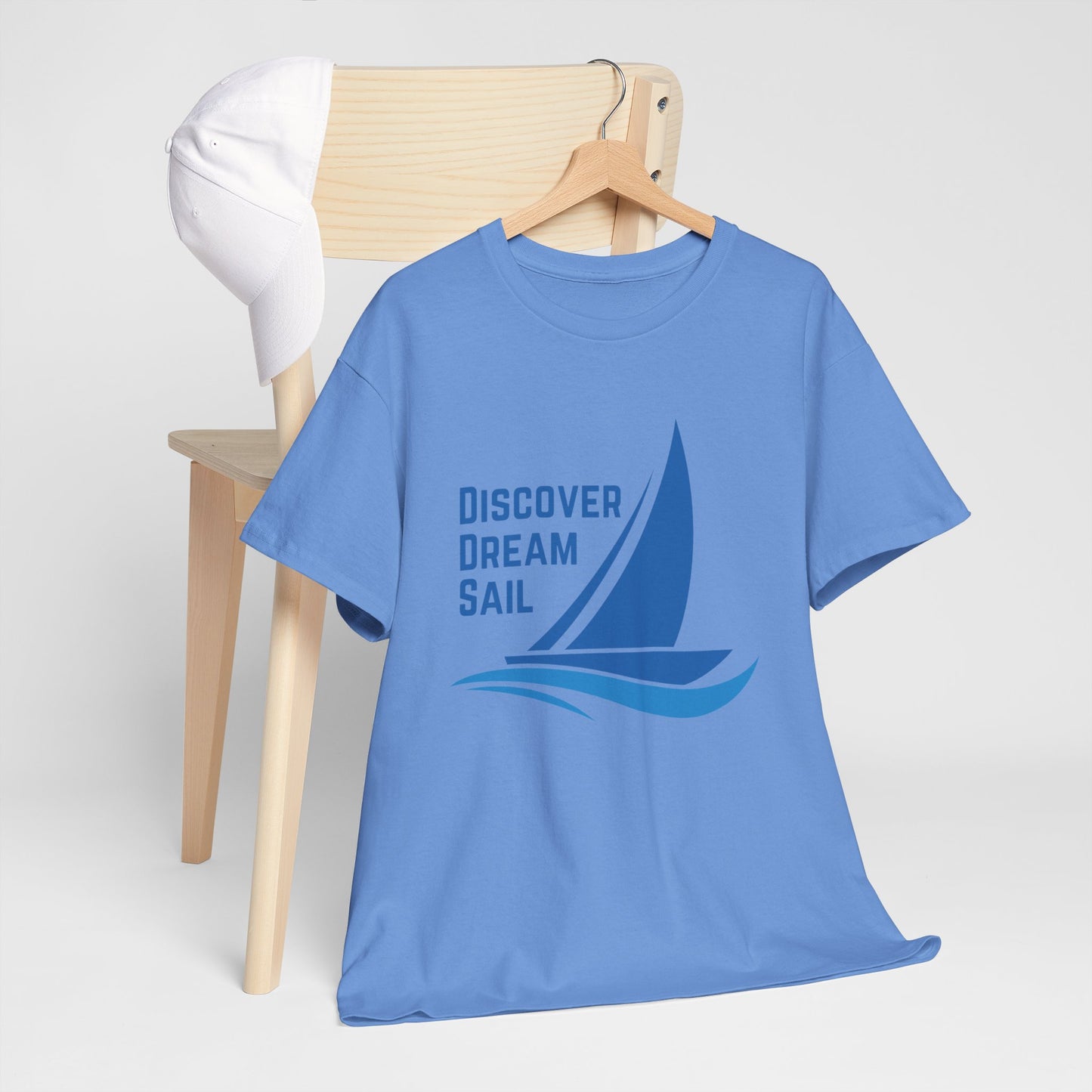 Discover Dream Sail - Unisex Heavy Cotton Tee