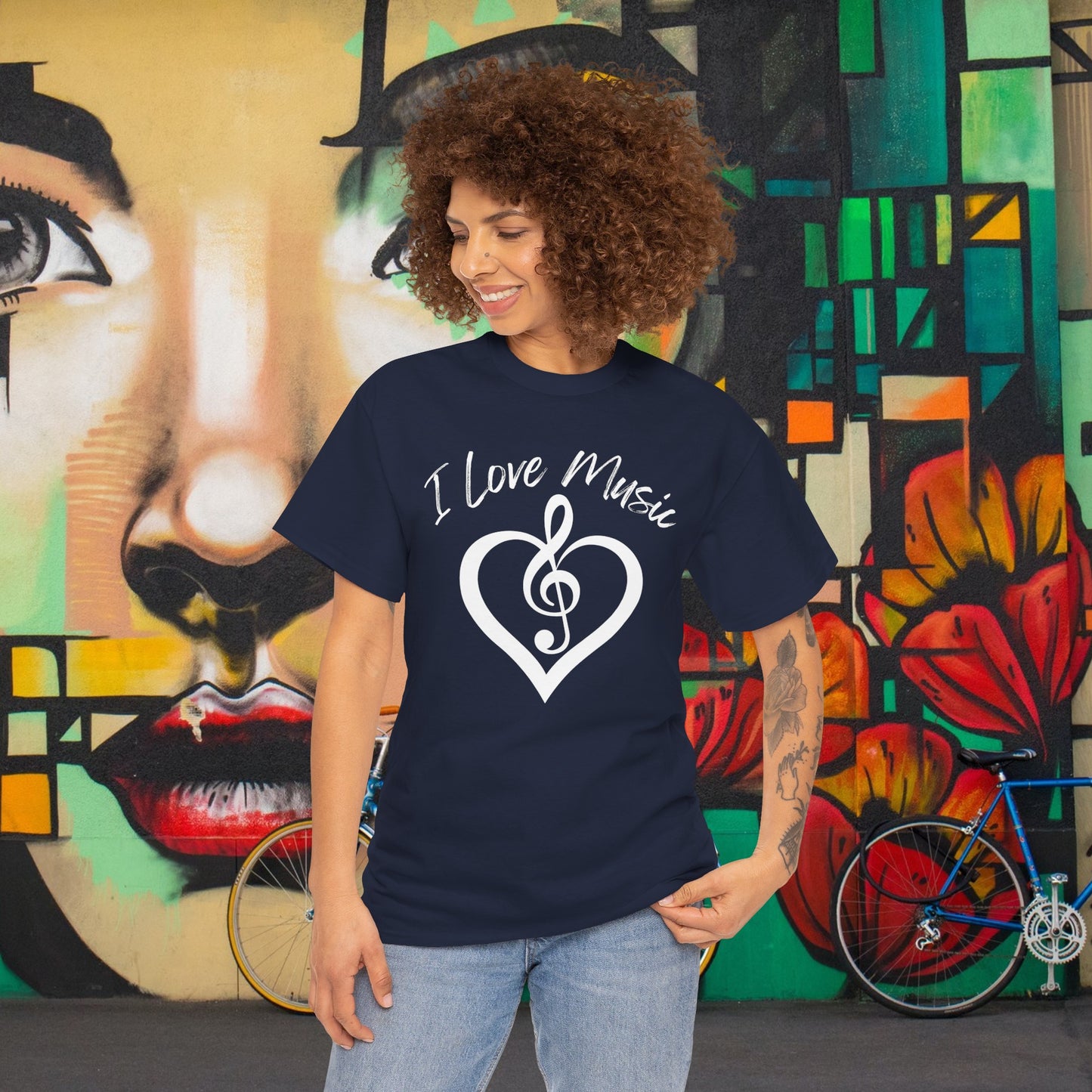 Love Music - Unisex Heavy Cotton Tee