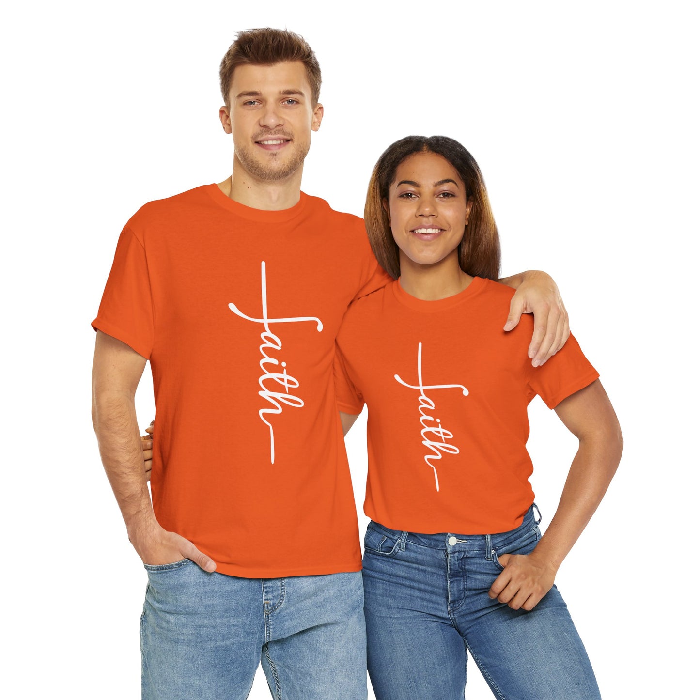 Faith - Unisex Heavy Cotton Tee