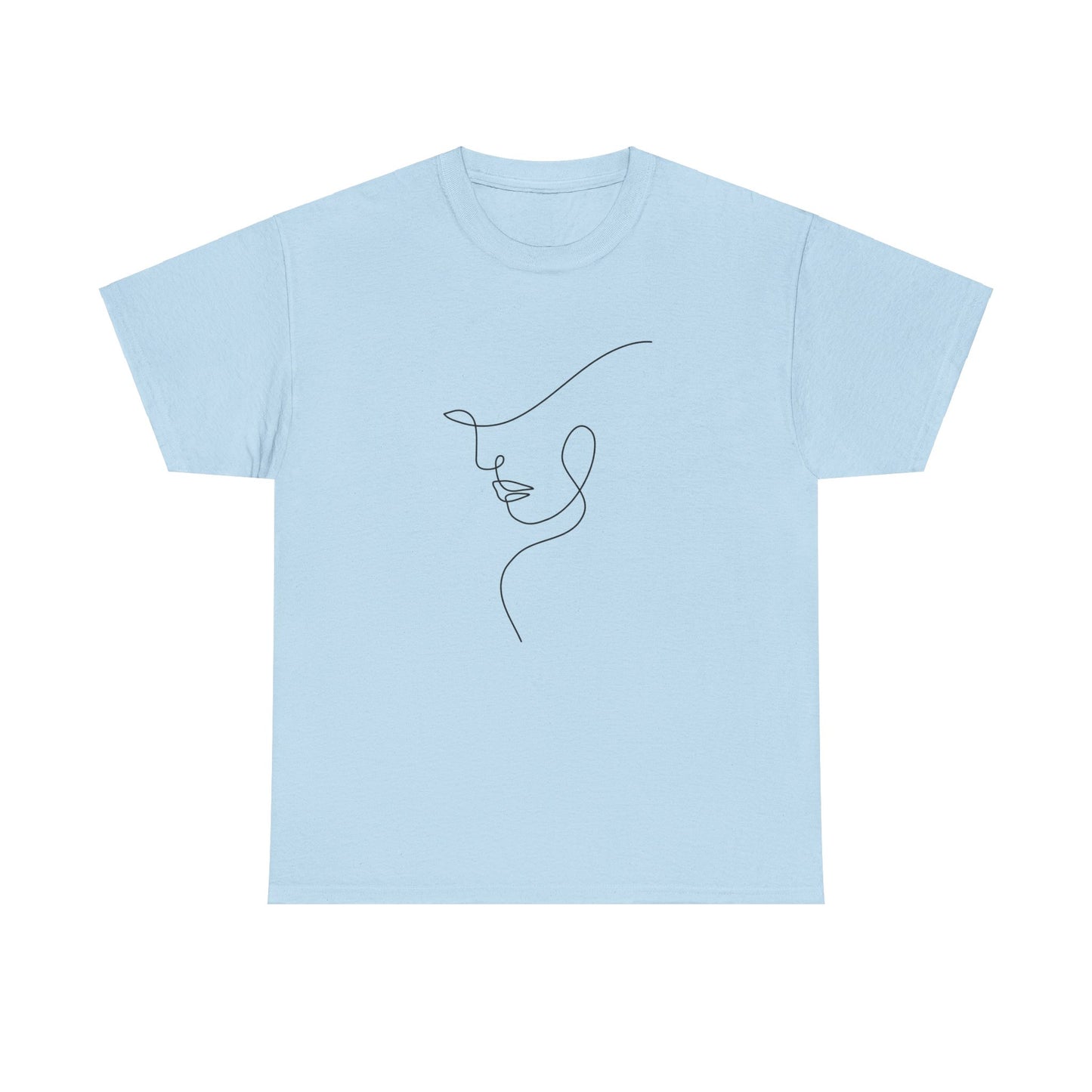 Woman Face - Unisex Heavy Cotton Tee