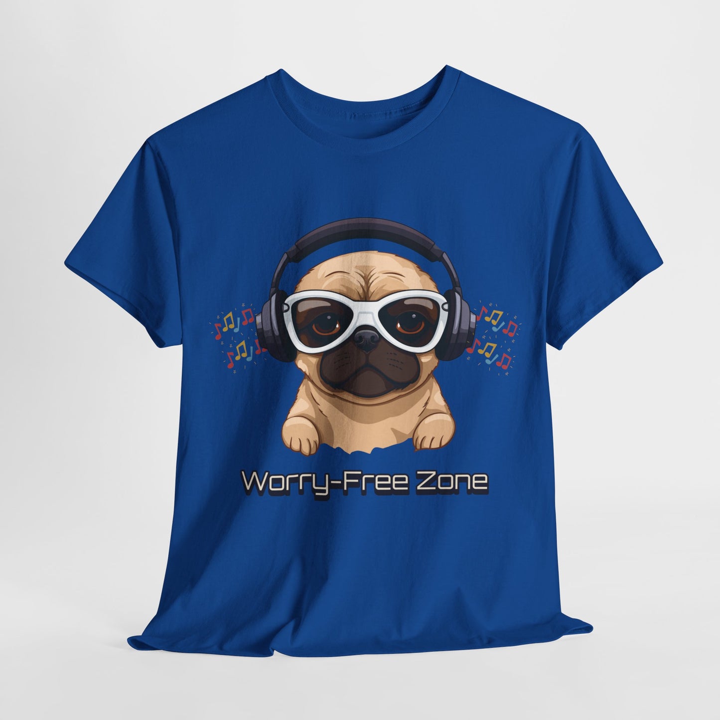 Worry-Free Zone - Unisex Heavy Cotton Tee