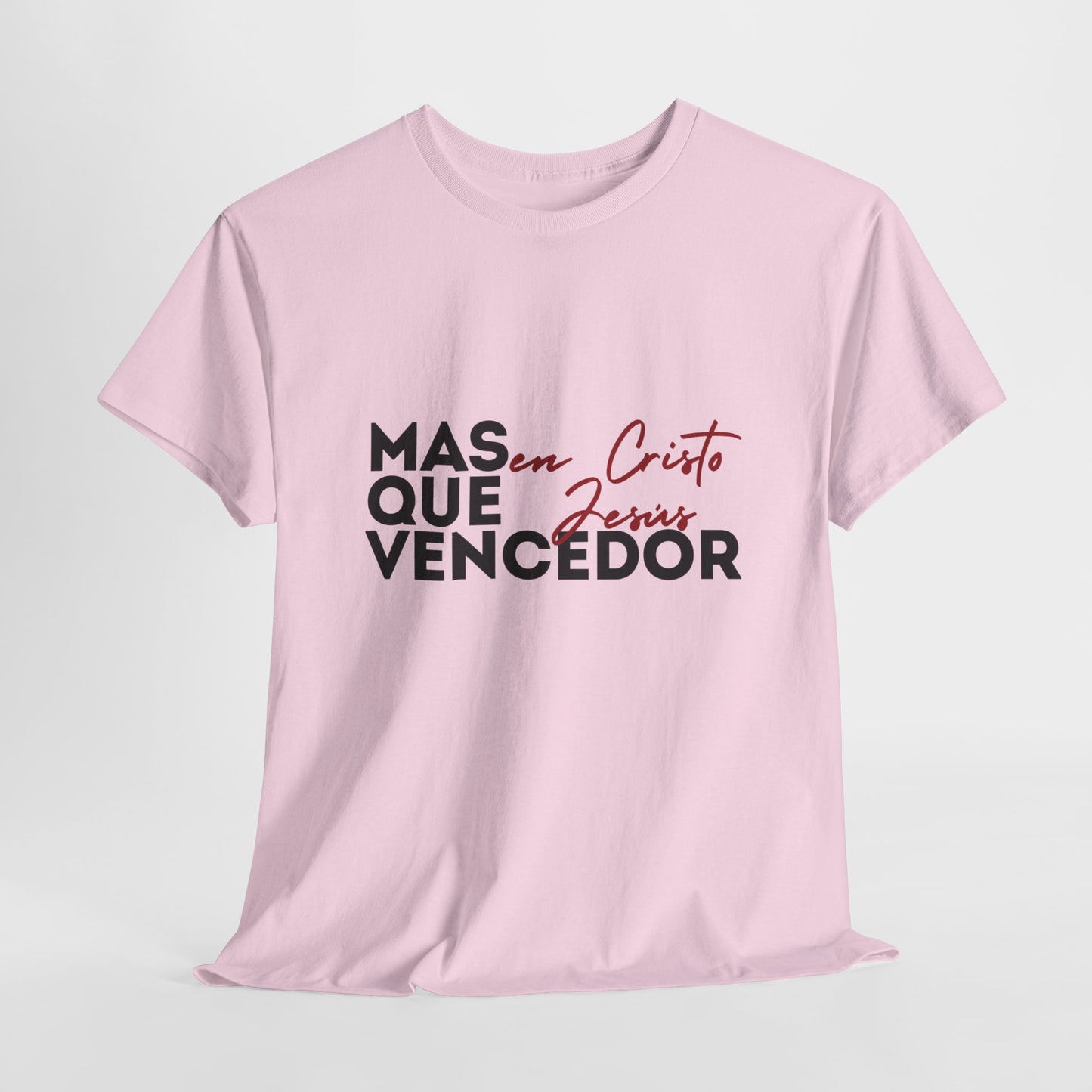 Christian Tee - Mas que vencedor en Cristo Jesus