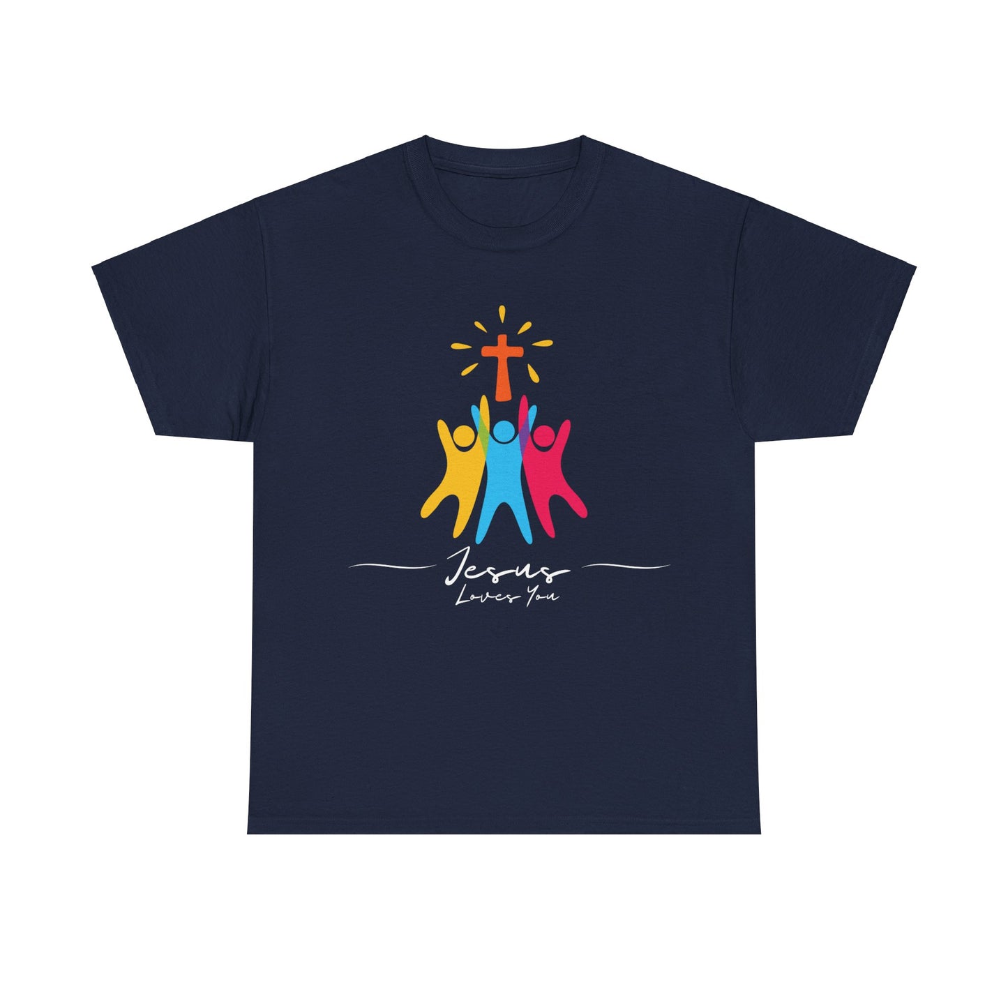 Jesus Loves You - Unisex Heavy Cotton Tee