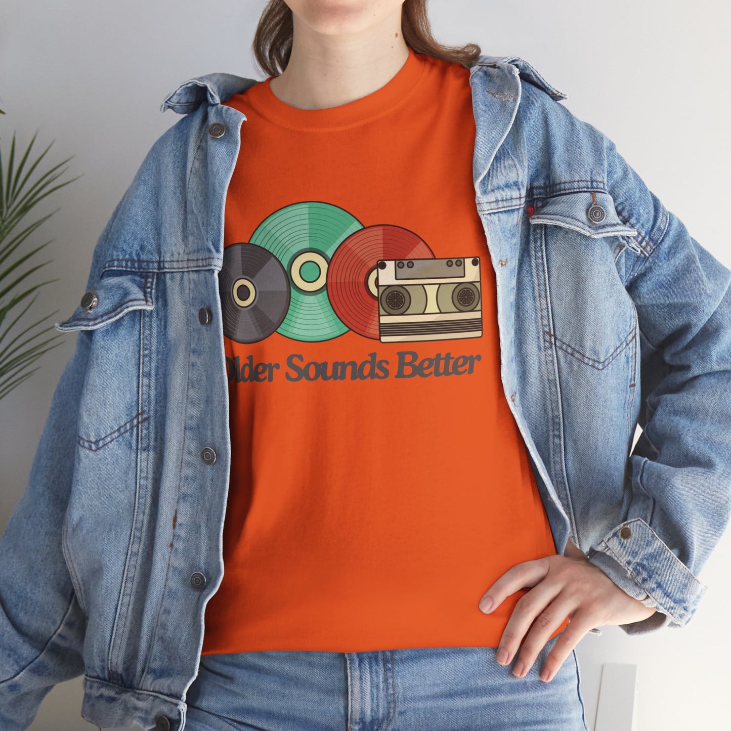 Older sounds better - Unisex Heavy Cotton Tee