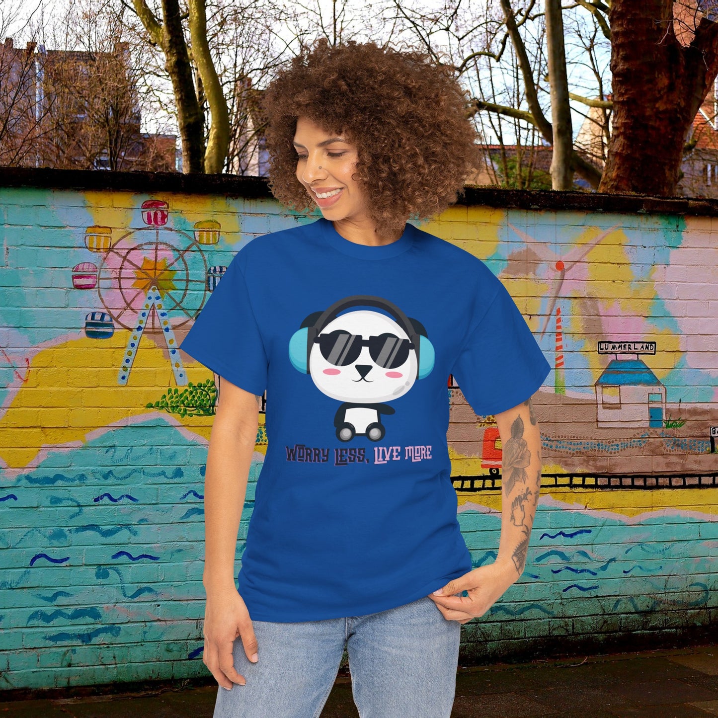 Worry Less - Unisex Heavy Cotton Tee