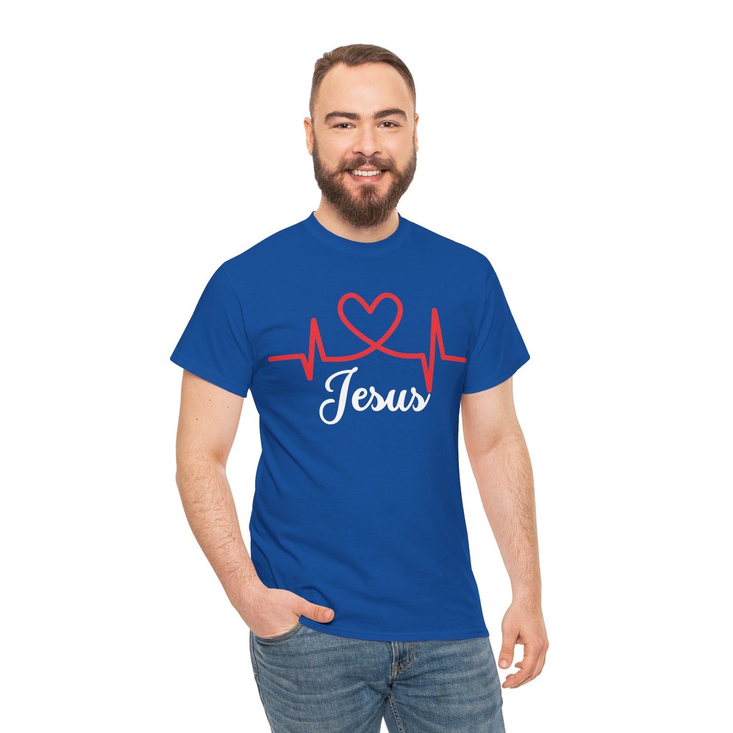 Jesus Hearth - Unisex Heavy Cotton Tee
