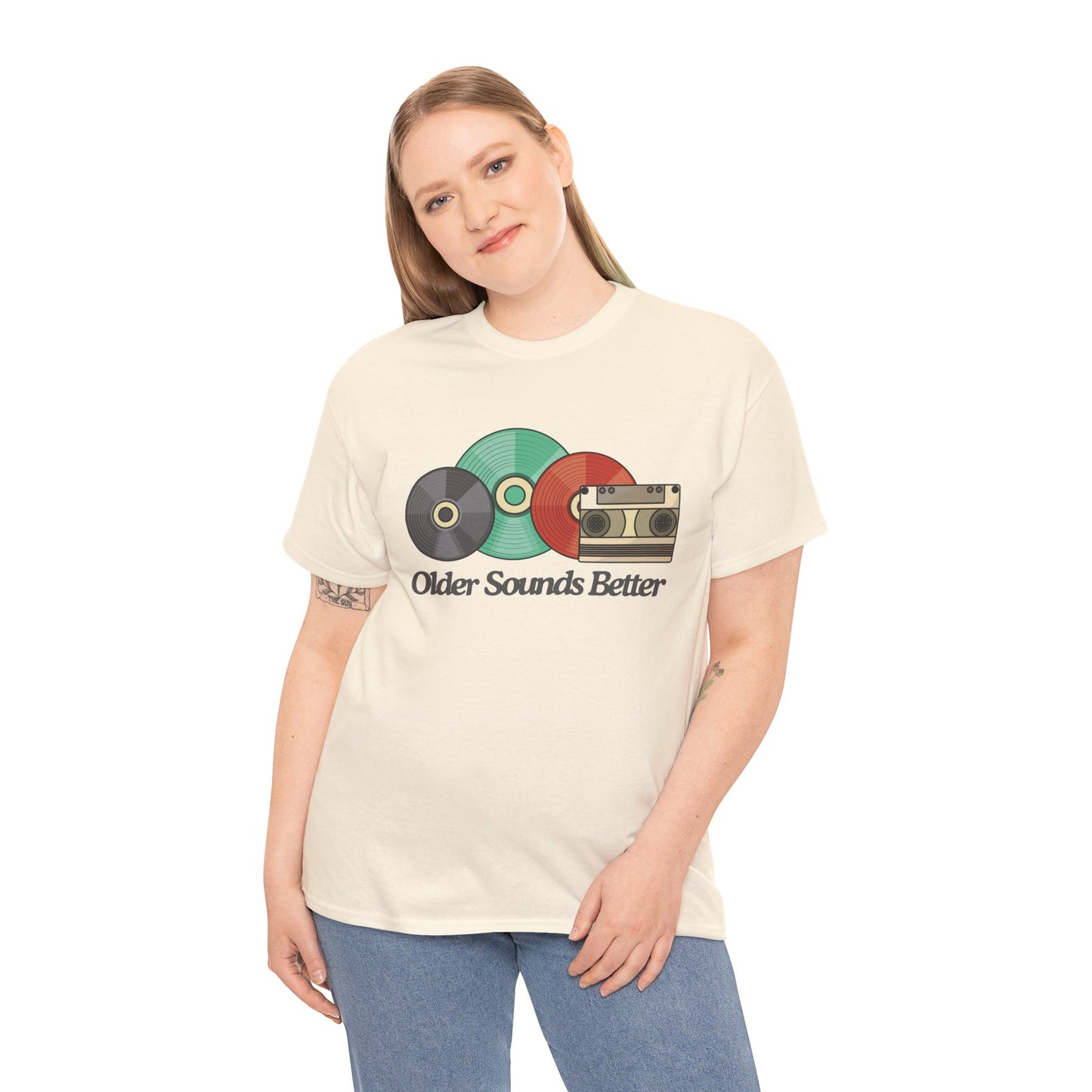 Older sounds better - Unisex Heavy Cotton Tee