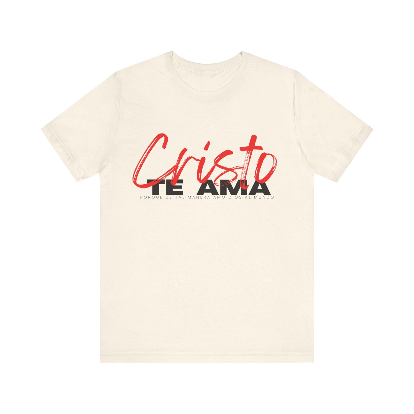 Cristo te ama Short Sleeve Tee