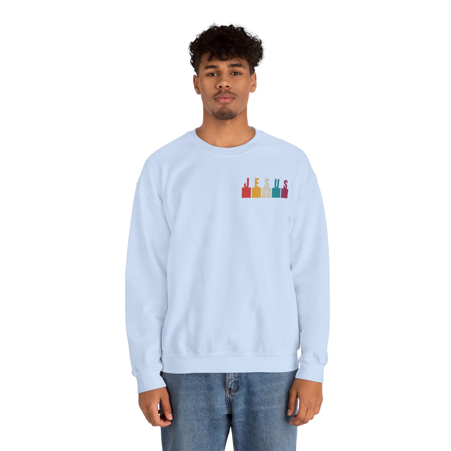 Jesus - Unisex Heavy Blend Crewneck Sweatshirt