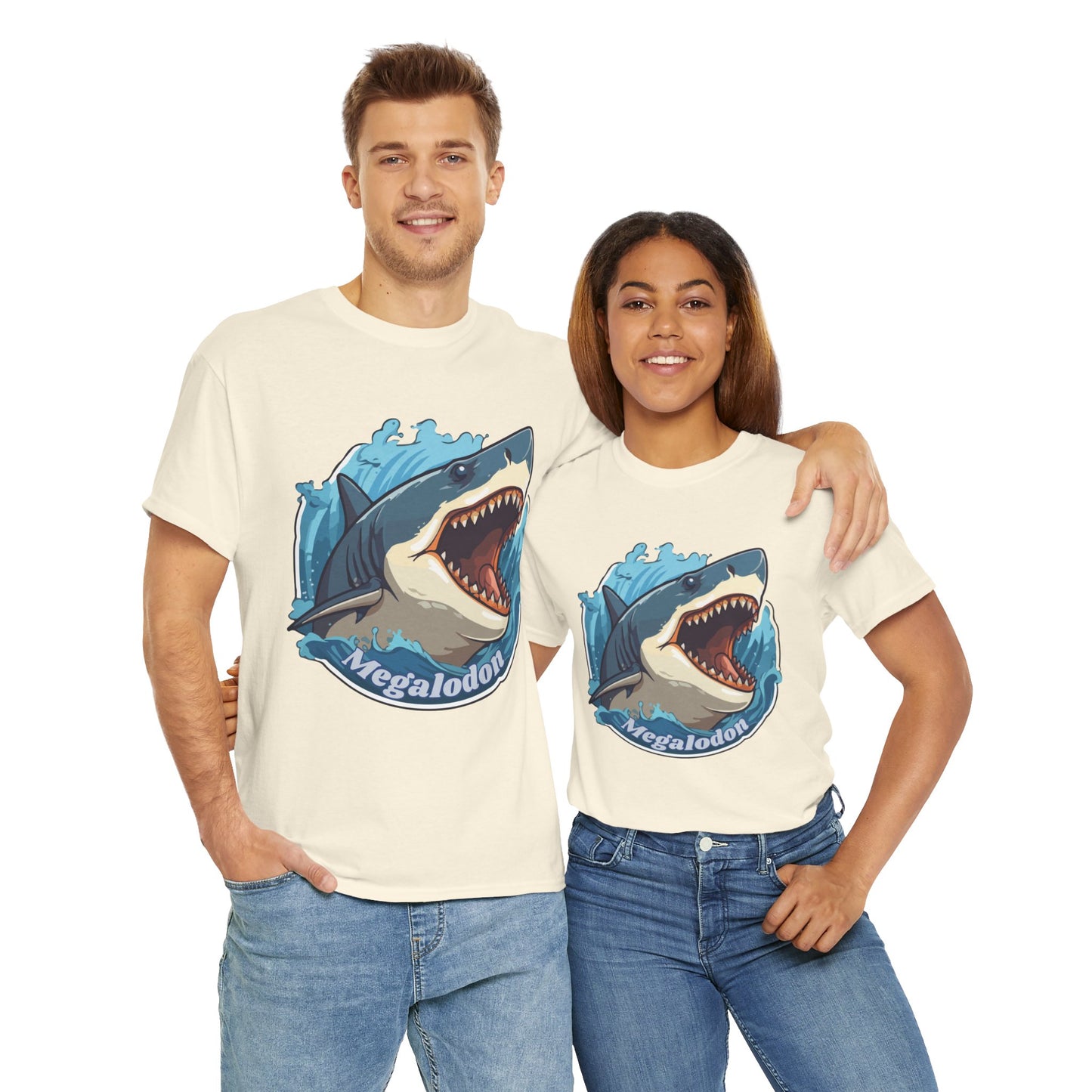 Megalodon - Unisex Heavy Cotton Tee
