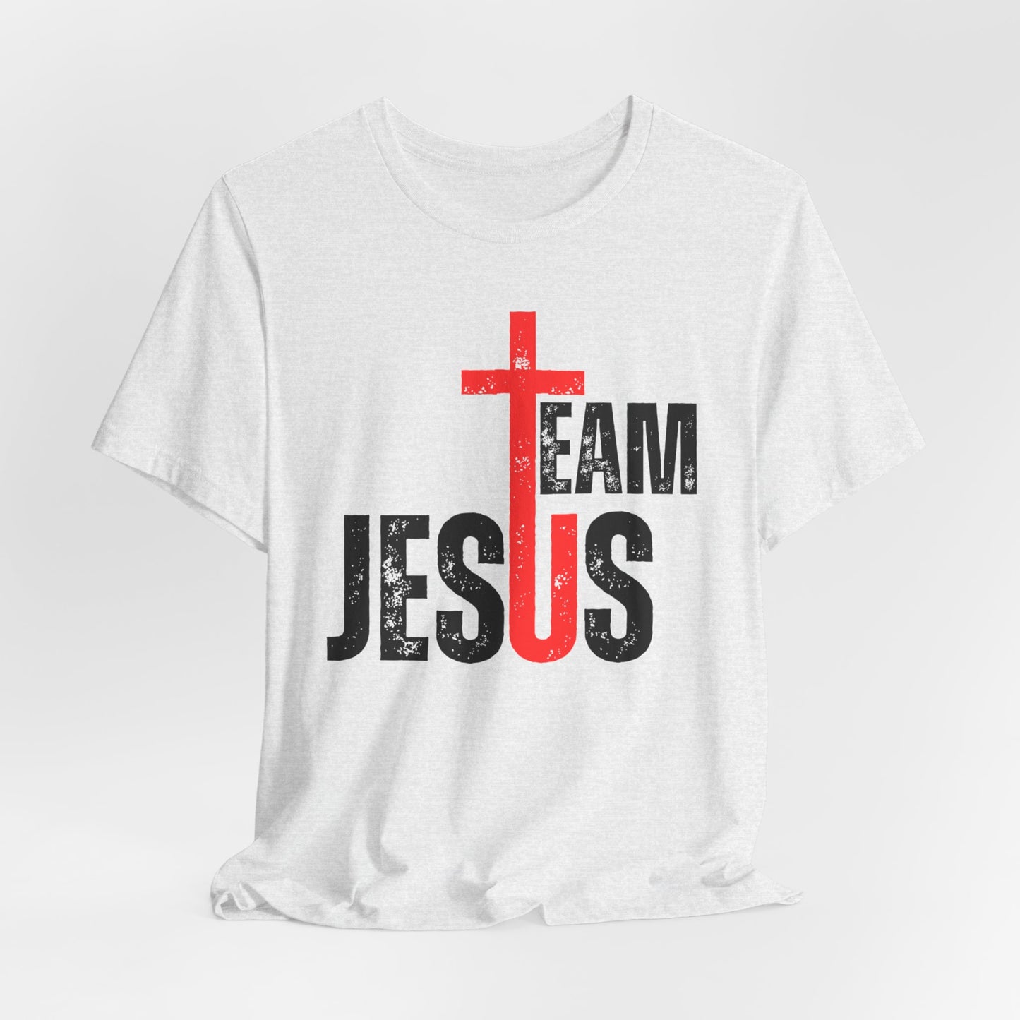 Team Jesus Front - Unisex Jersey Short Sleeve Tee