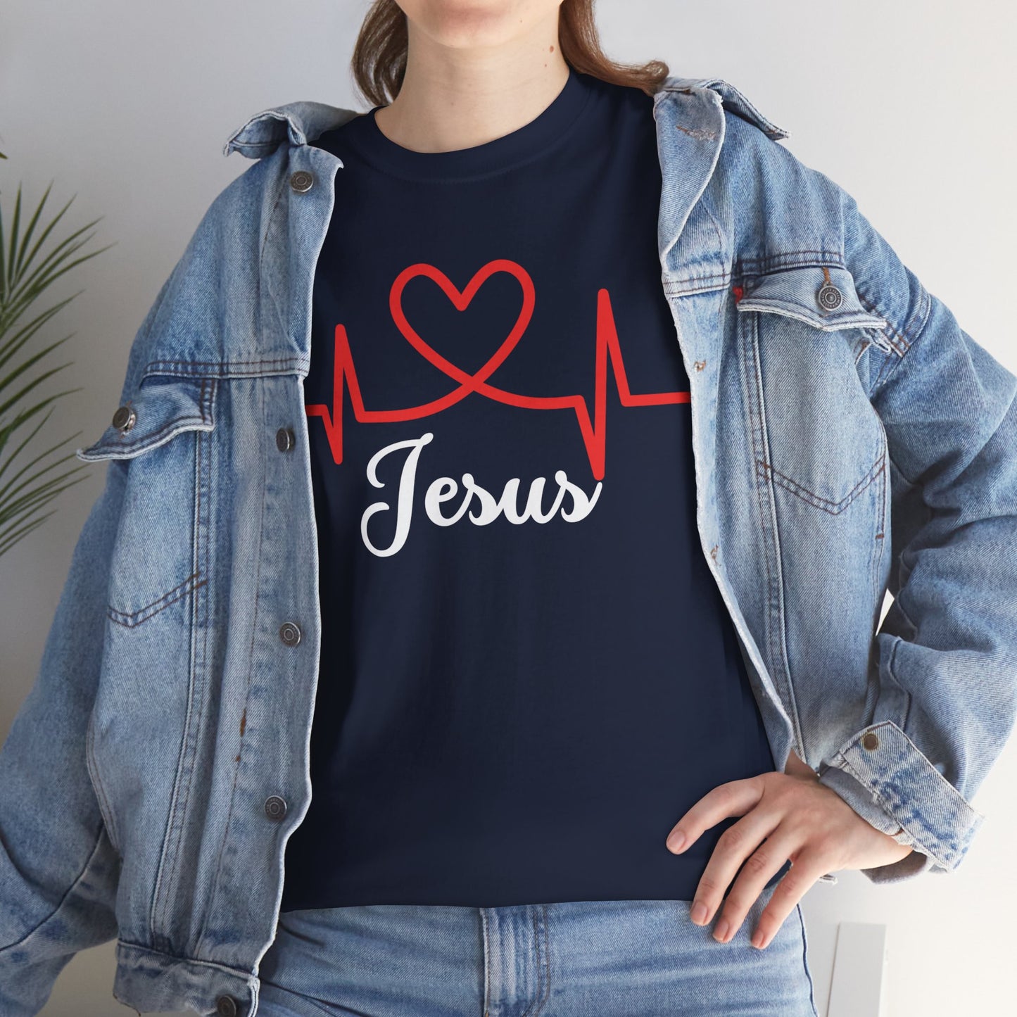 Jesus Hearth - Unisex Heavy Cotton Tee