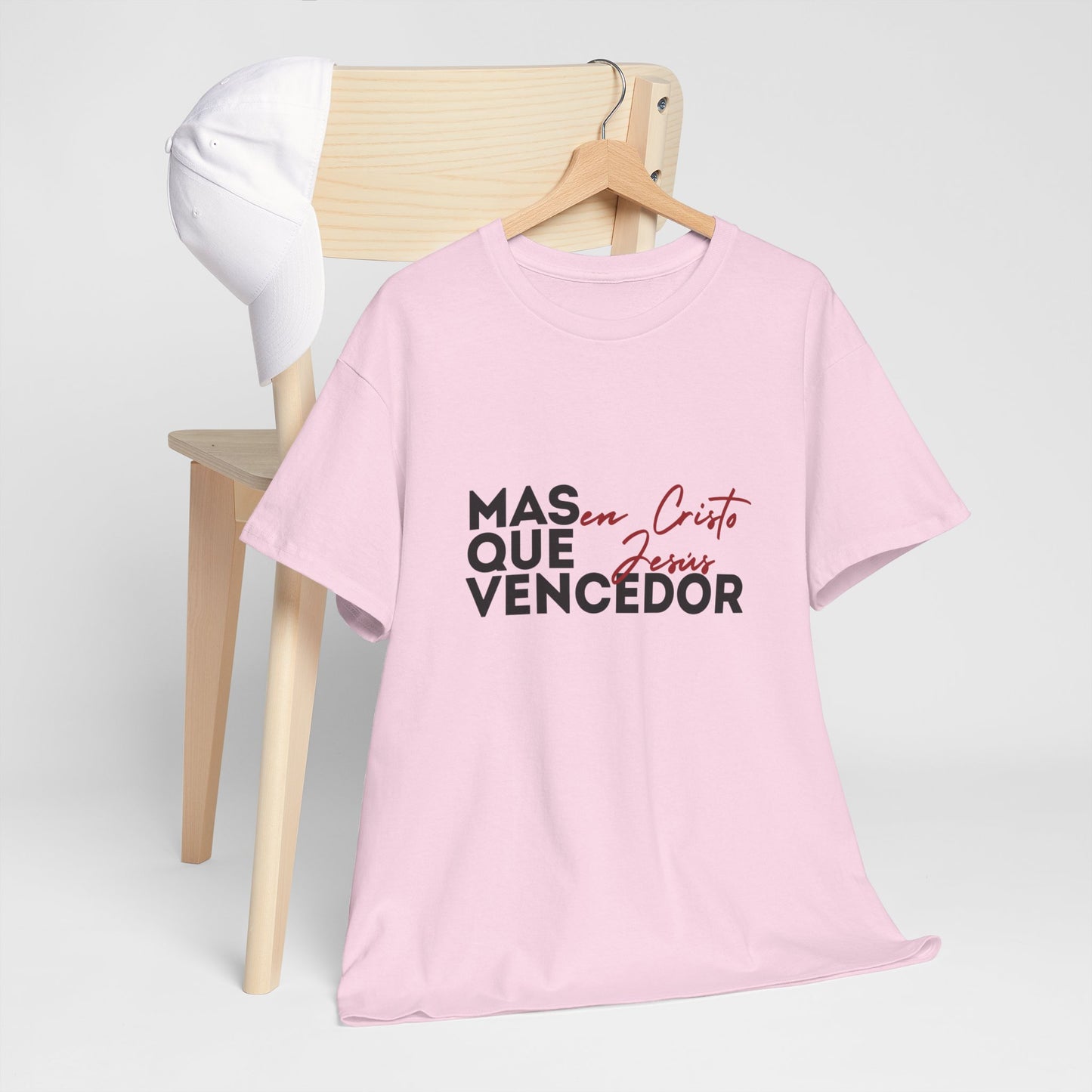 Christian Tee - Mas que vencedor en Cristo Jesus
