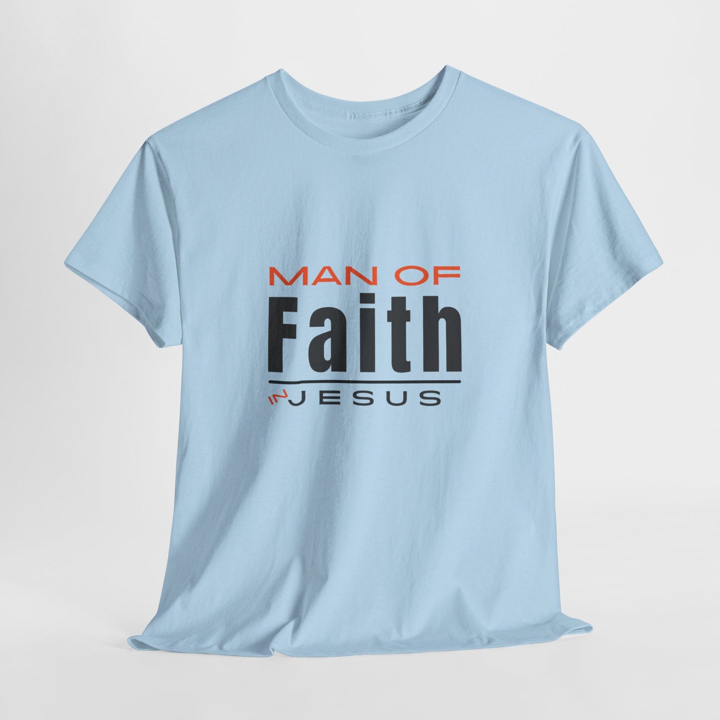 Christian Tee - Man of Faith