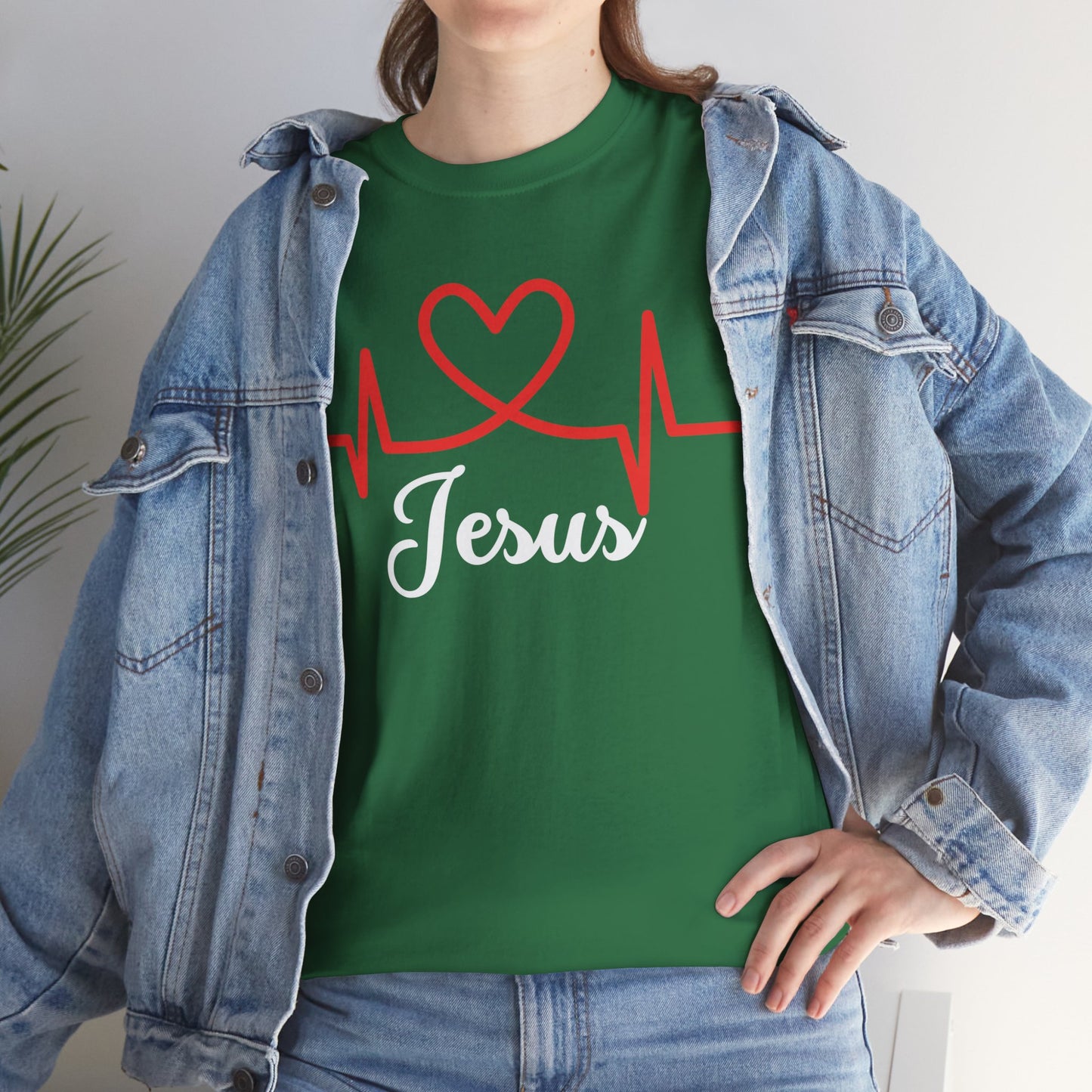 Jesus Hearth - Unisex Heavy Cotton Tee