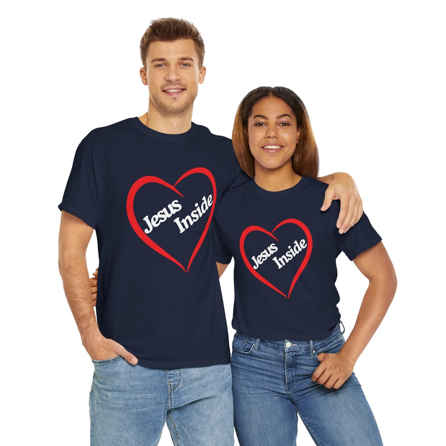 Jesus Inside - Unisex Heavy Cotton Tee