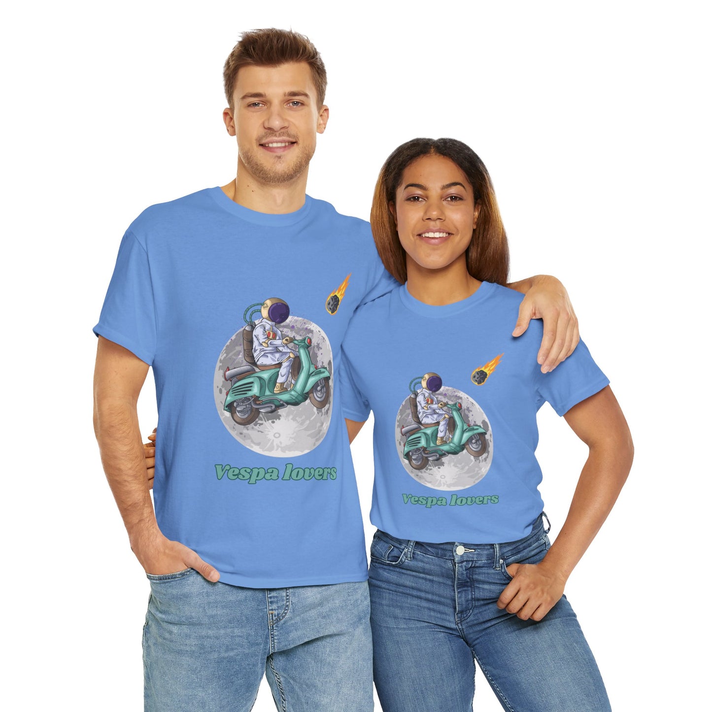 Vespa Lovers - Spanish - Unisex Heavy Cotton Tee