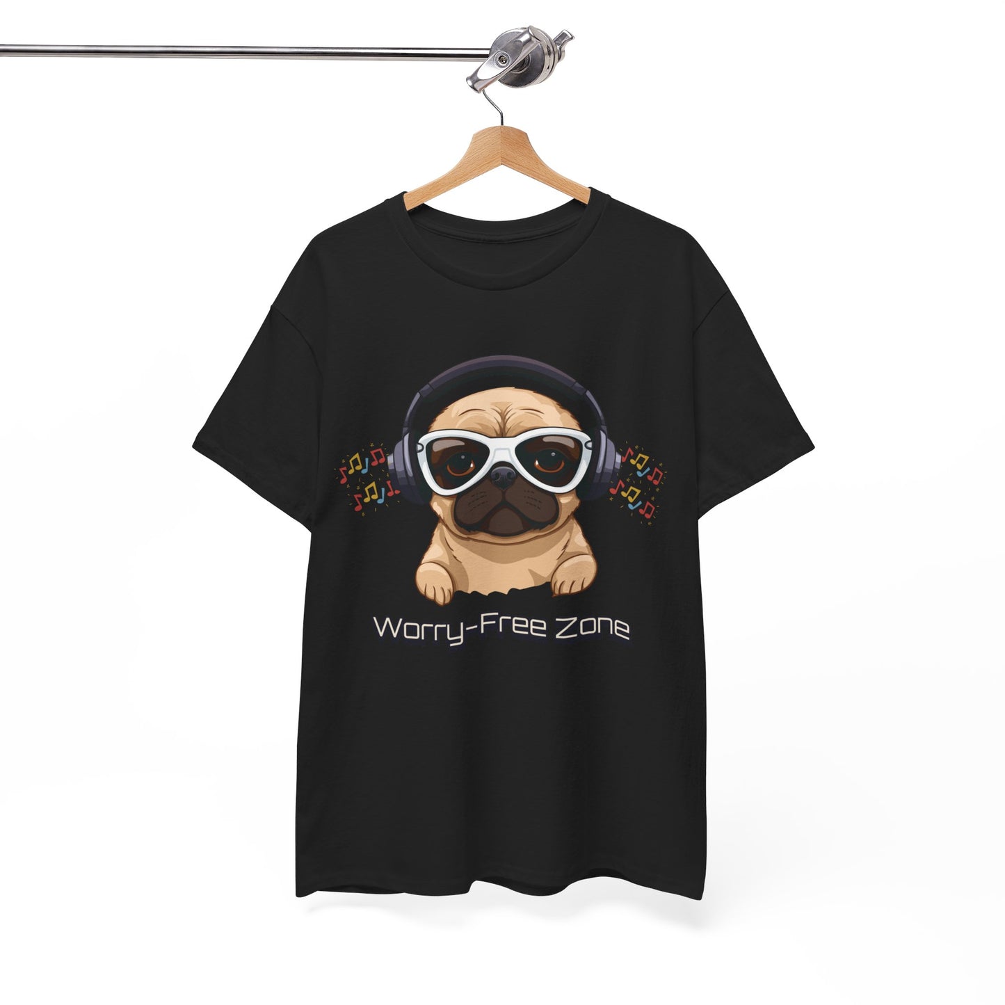 Worry-Free Zone - Unisex Heavy Cotton Tee