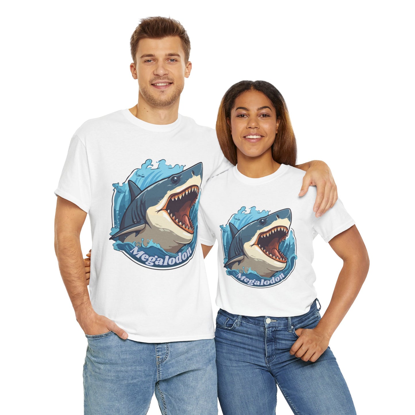 Megalodon - Unisex Heavy Cotton Tee