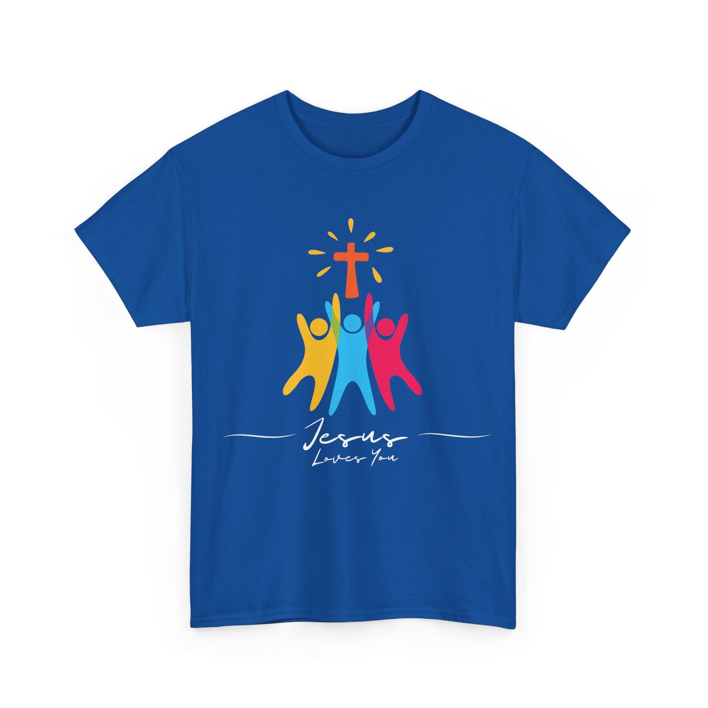 Jesus Loves You - Unisex Heavy Cotton Tee