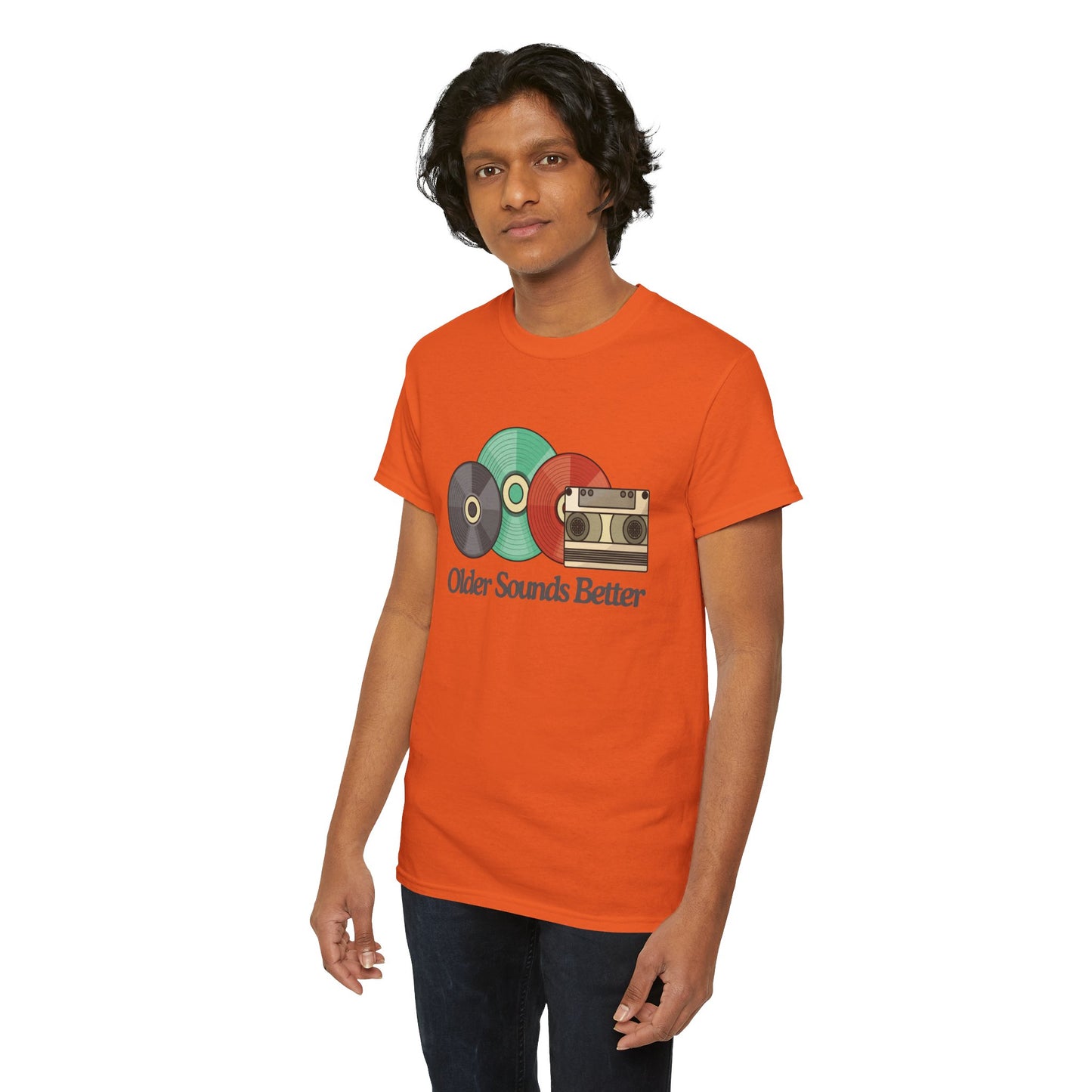 Older sounds better - Unisex Heavy Cotton Tee