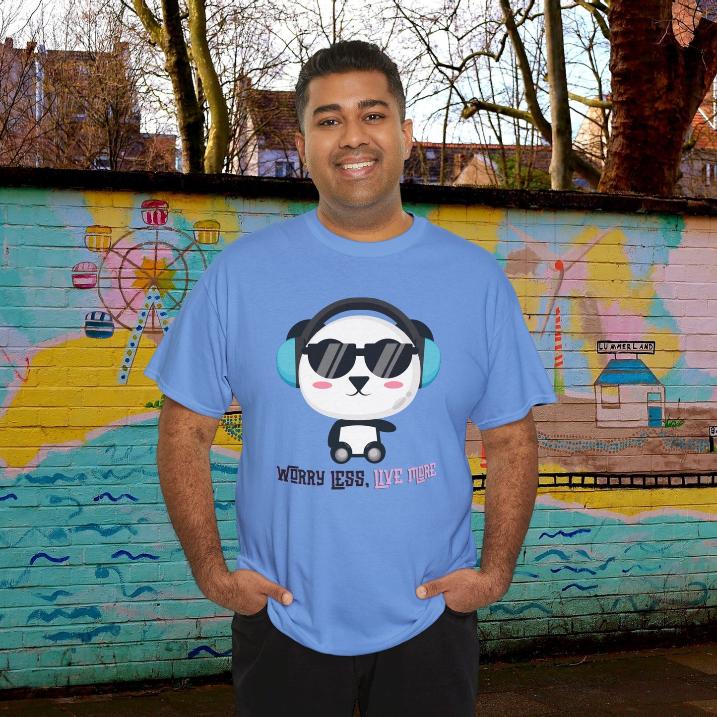 Worry Less - Unisex Heavy Cotton Tee