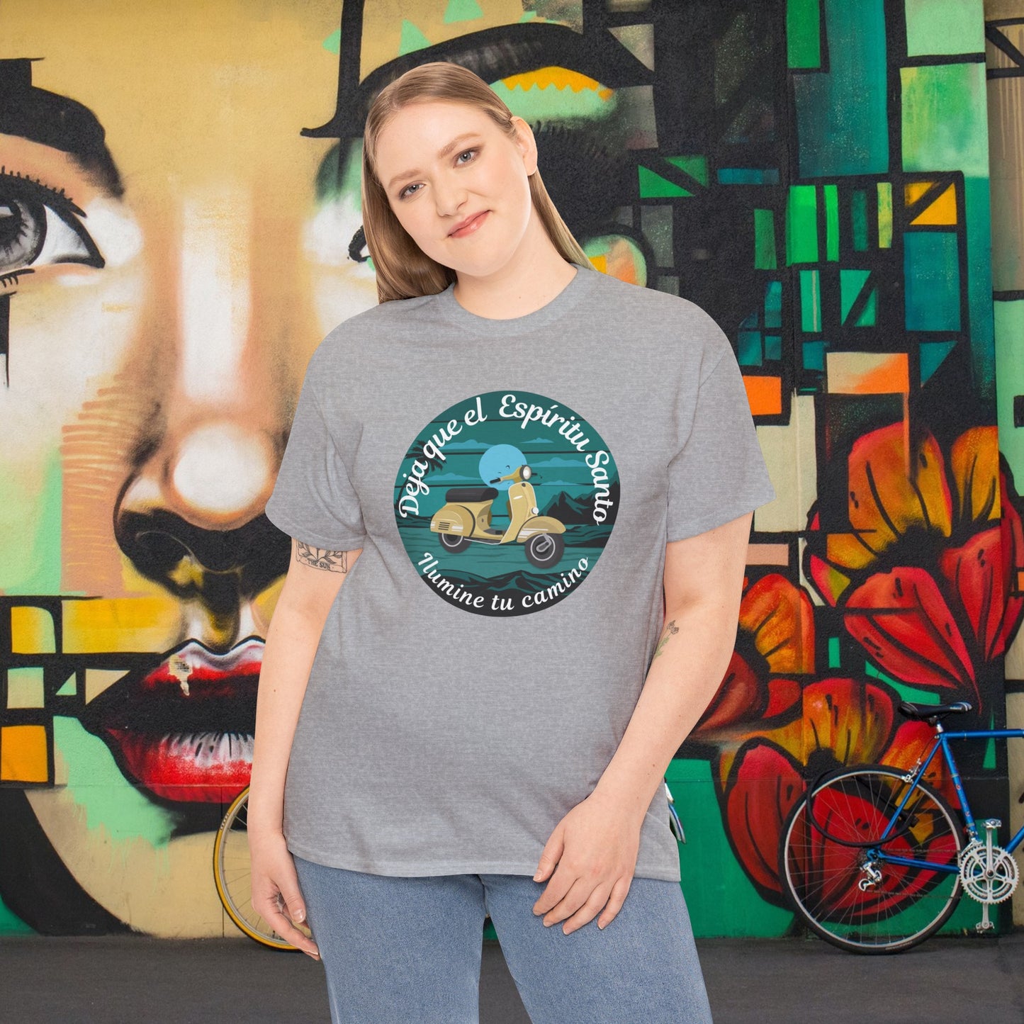 Deja que el Espíritu - Unisex Heavy Cotton Tee
